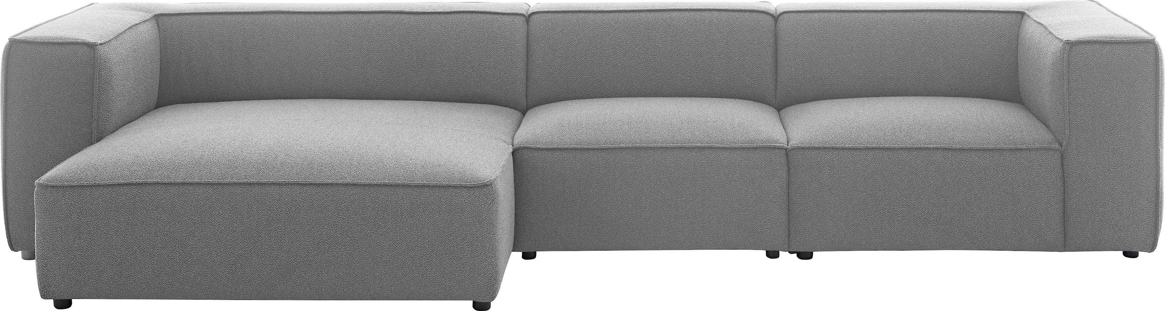 W.SCHILLIG Ecksofa »around-the-block« mit eleganter Biese, mit Federkern, Breite 341 cm
