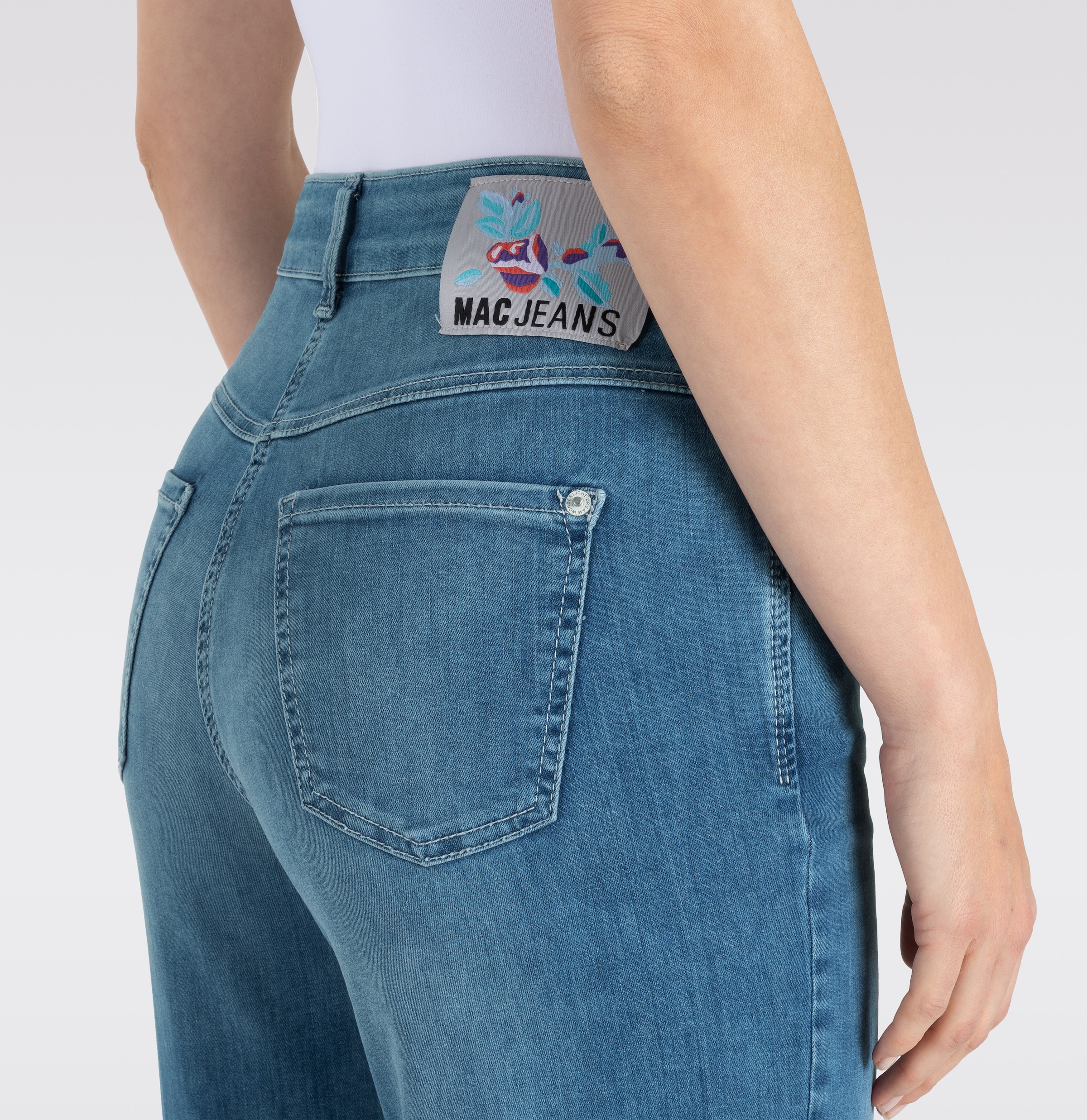 MAC Weite Jeans »DREAM WIDE«, mit weitem Bein-Stretch