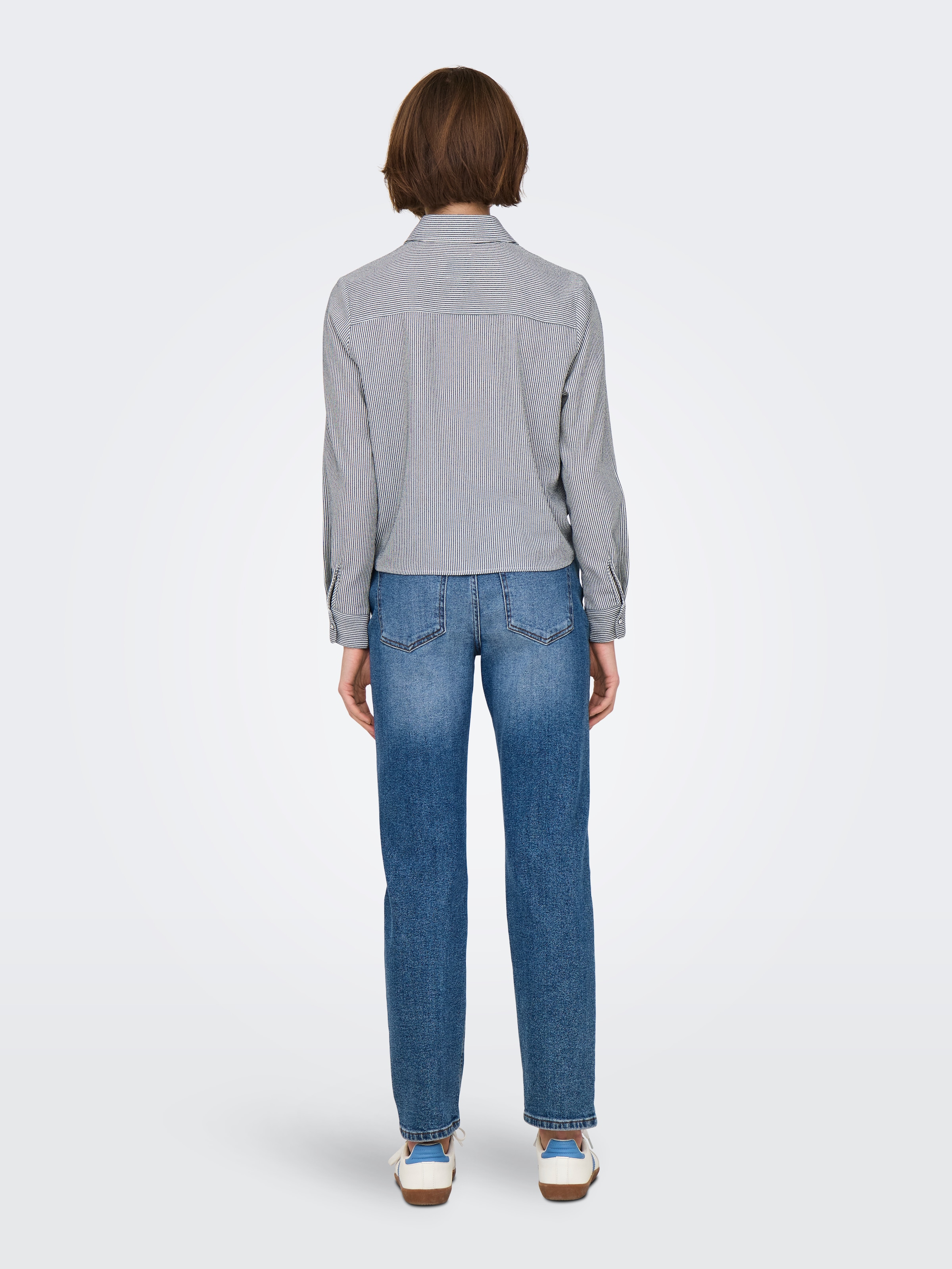 ONLY Hemdbluse »ONLLECEY LS KNOT SHIRT NOOS WVN«