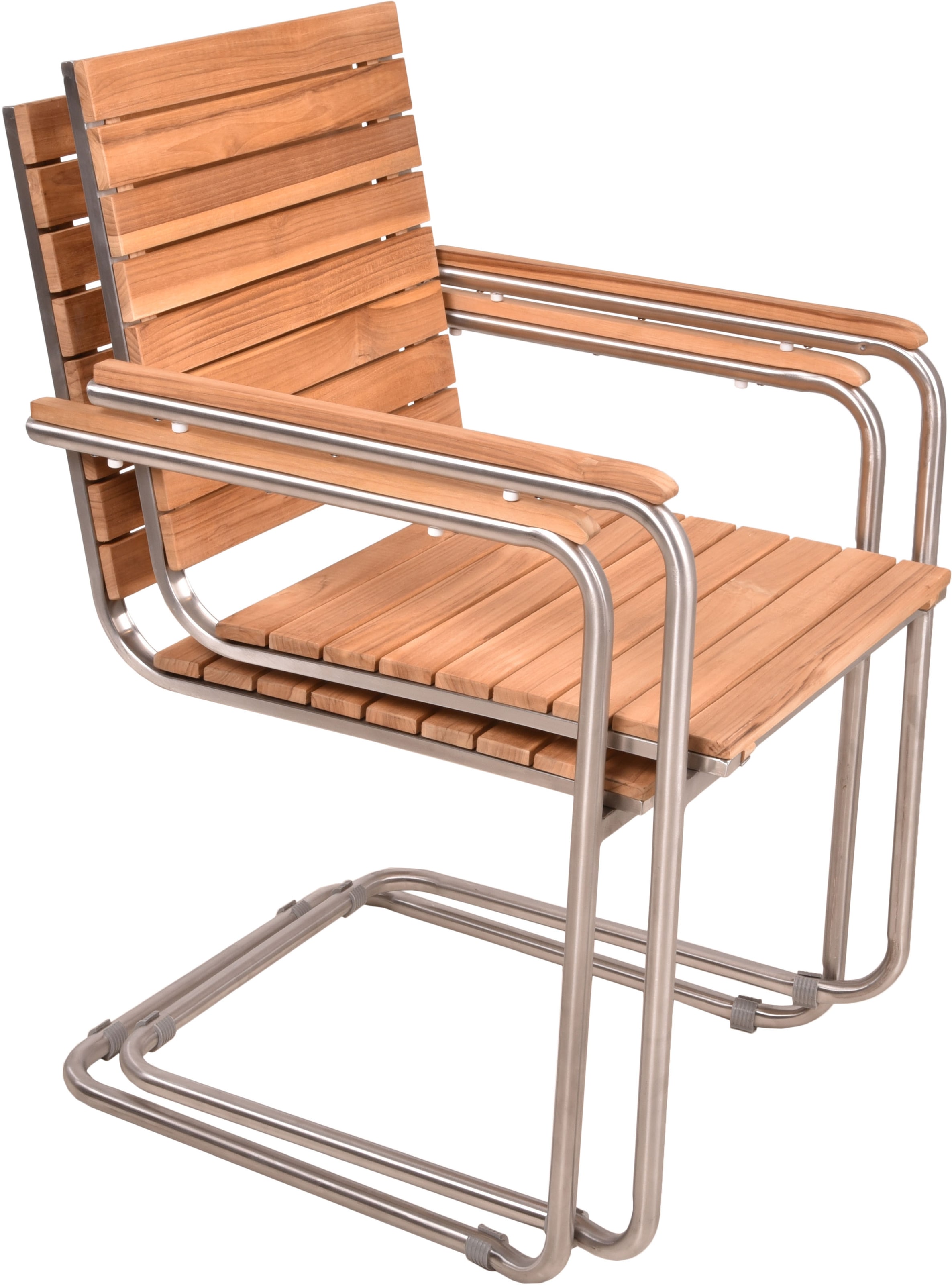 Garden Pleasure Garten-Essgruppe », Tischgruppe »DENVER Set 06«« Set, 5 Stk. tlg. 4 Stühle (stapelbar), Tisch LxB: 180x90 cm