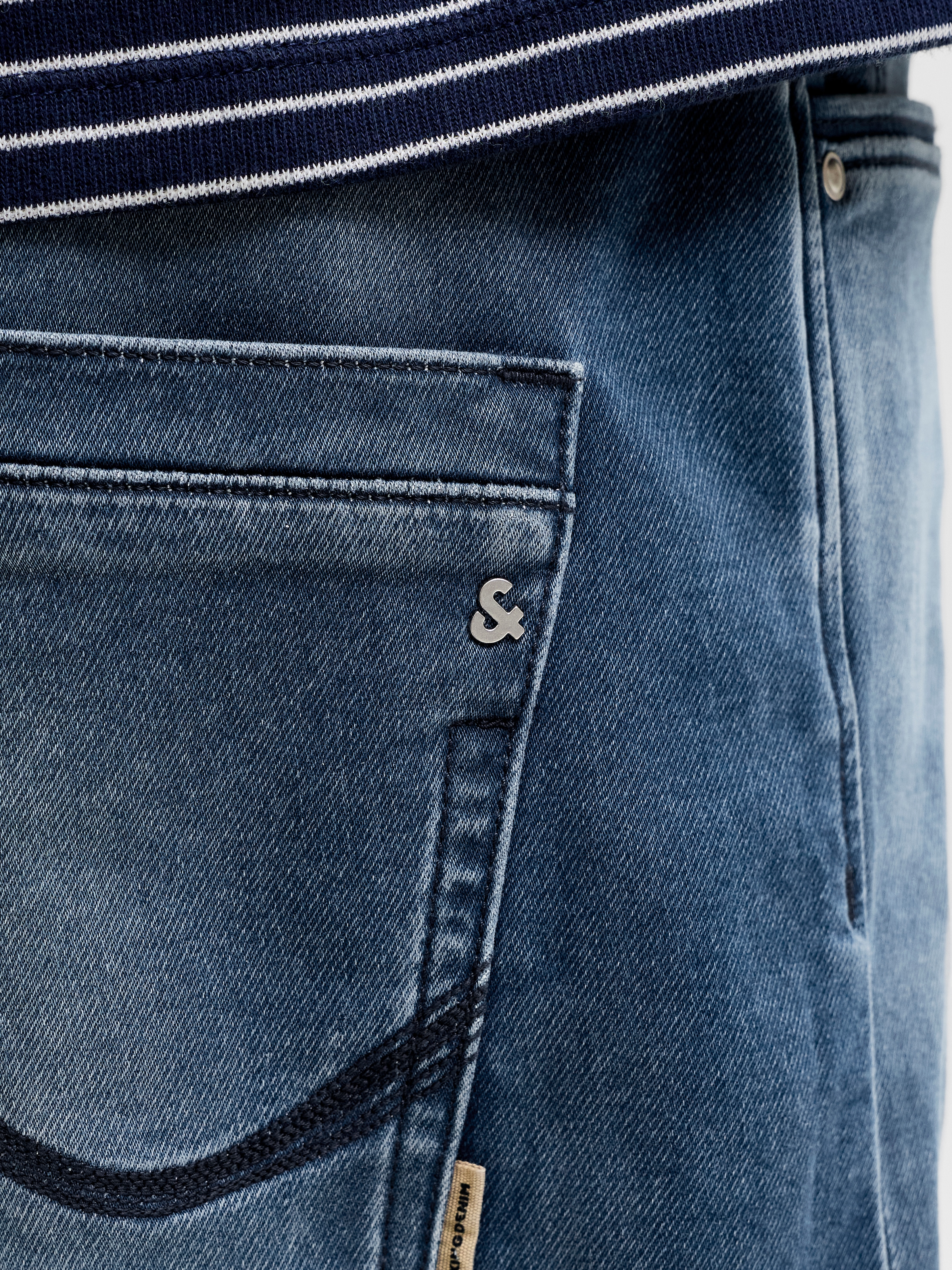 Jack & Jones Jeansbermudas »JJITONY JJASHER I.K SHORTS GE 731 SN« Baumwollmischung