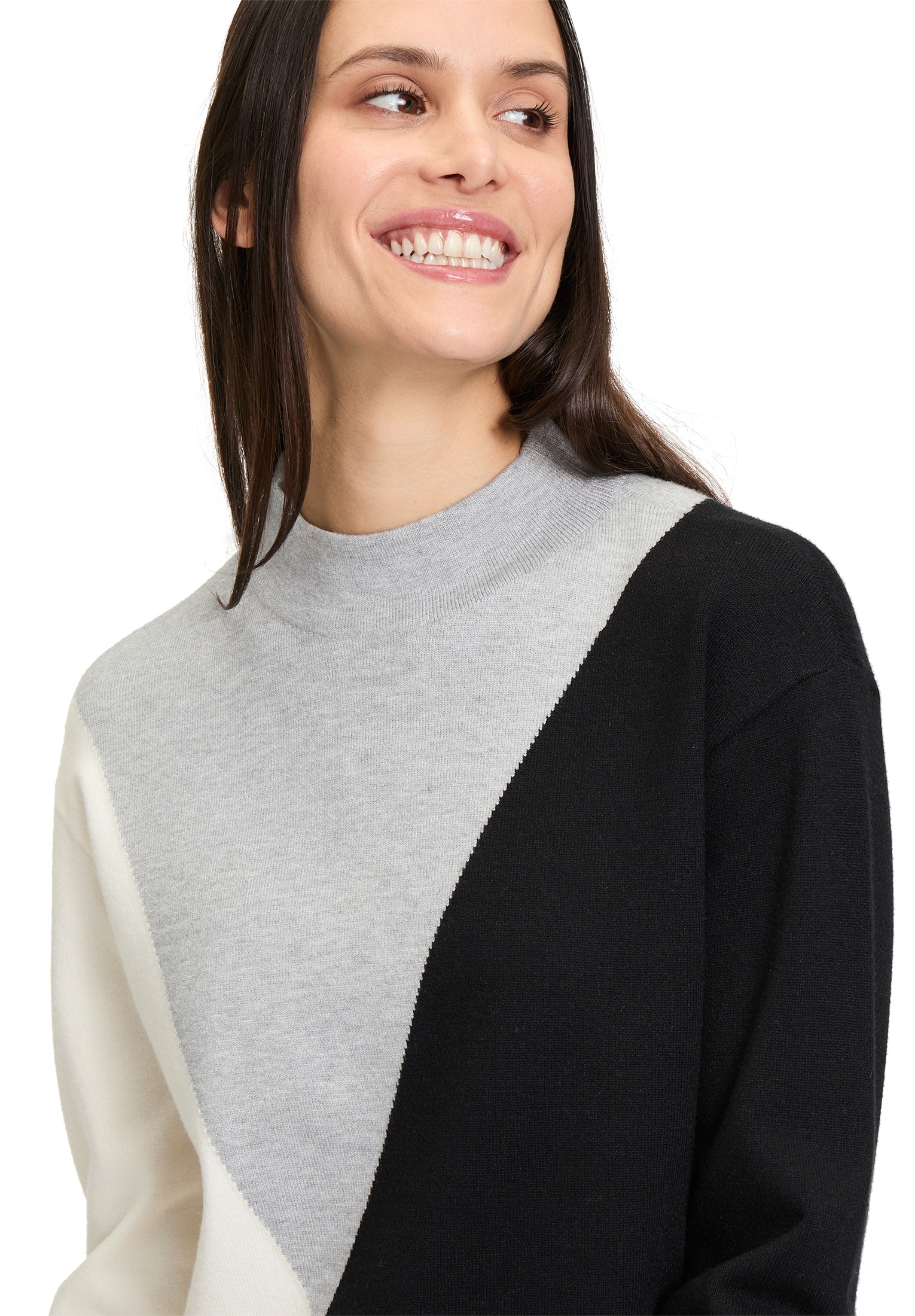 Betty Barclay Rundhalspullover »Feinstrickpullover mit Kragen«