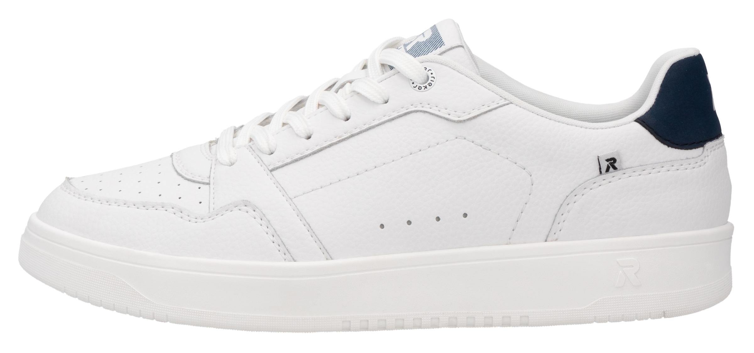 RIEKER Sport Sneaker »Swing2GO«, Schnürschuh, Freizeitsneaker, Halbschuh mit dezenter Perforation