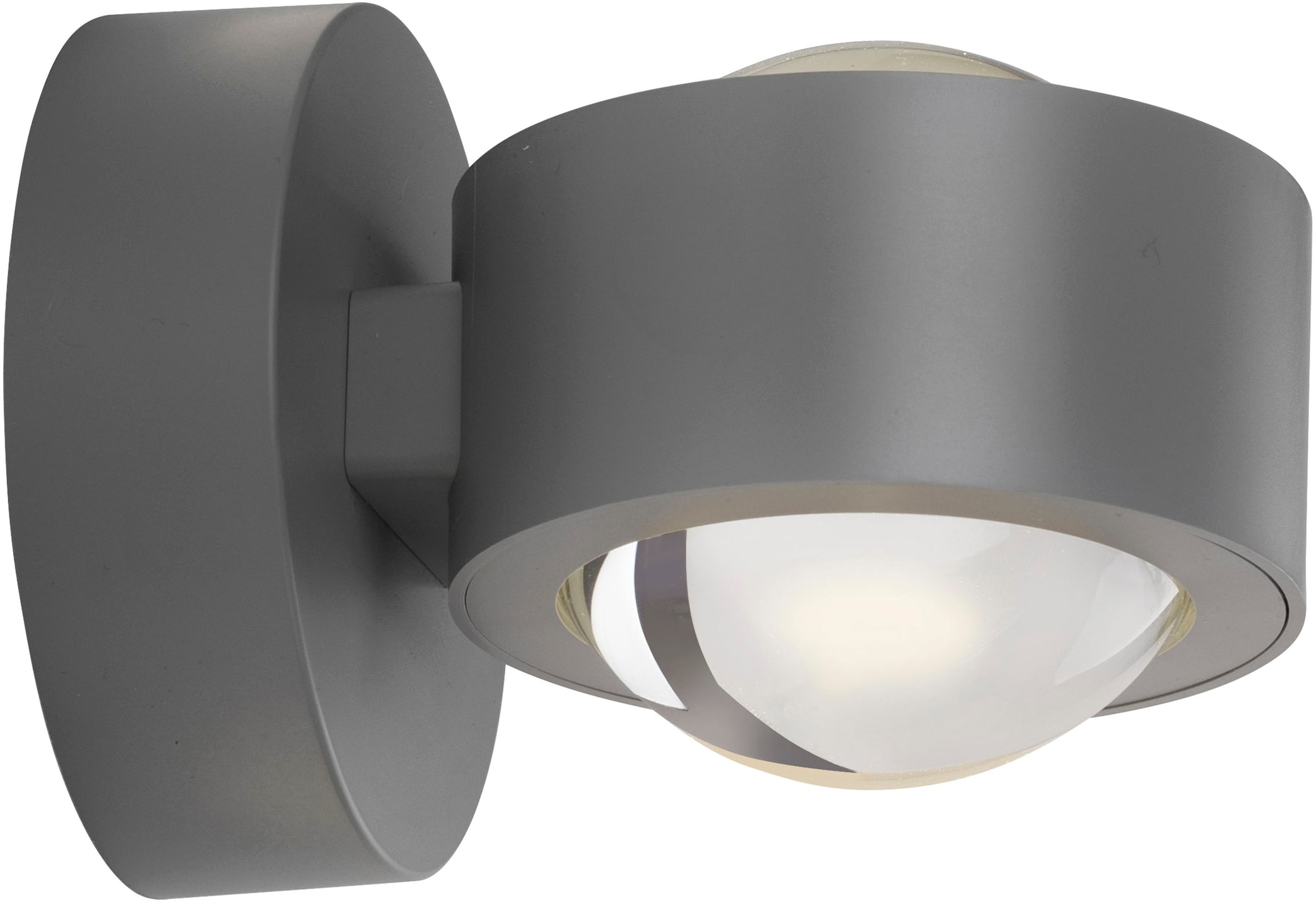 JUST LIGHT LED Wandleuchte »AKKU-CHIA« LED-Board 1 Stk. Warmweiß Akkubetrieben inkl. USB-Ladekabel, 5 Stufen Dimmung + Timerfunktion