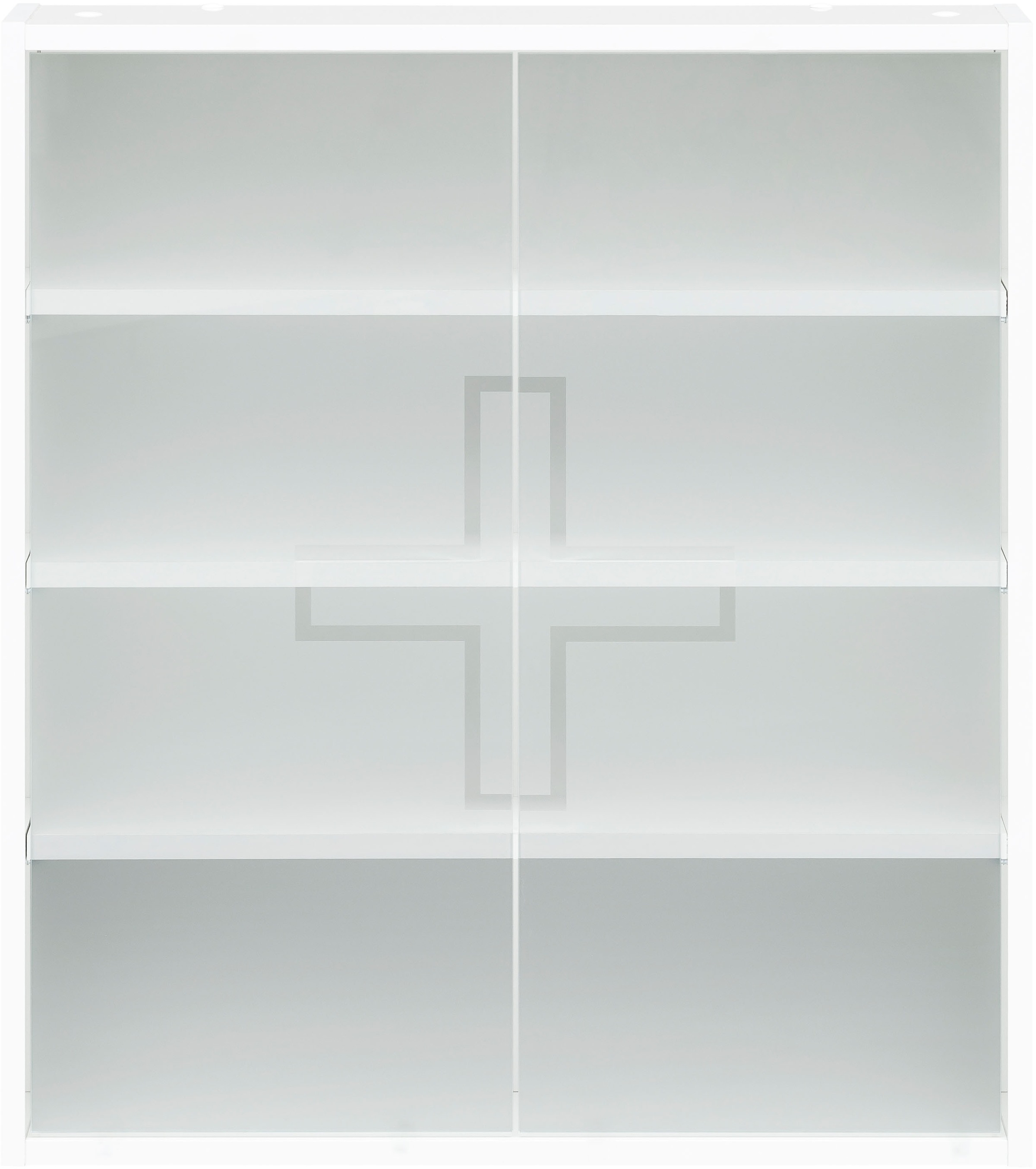 Schildmeyer Medizinschrank »Bjarne, Breite 64 cm«, Abschließbare Glastüren