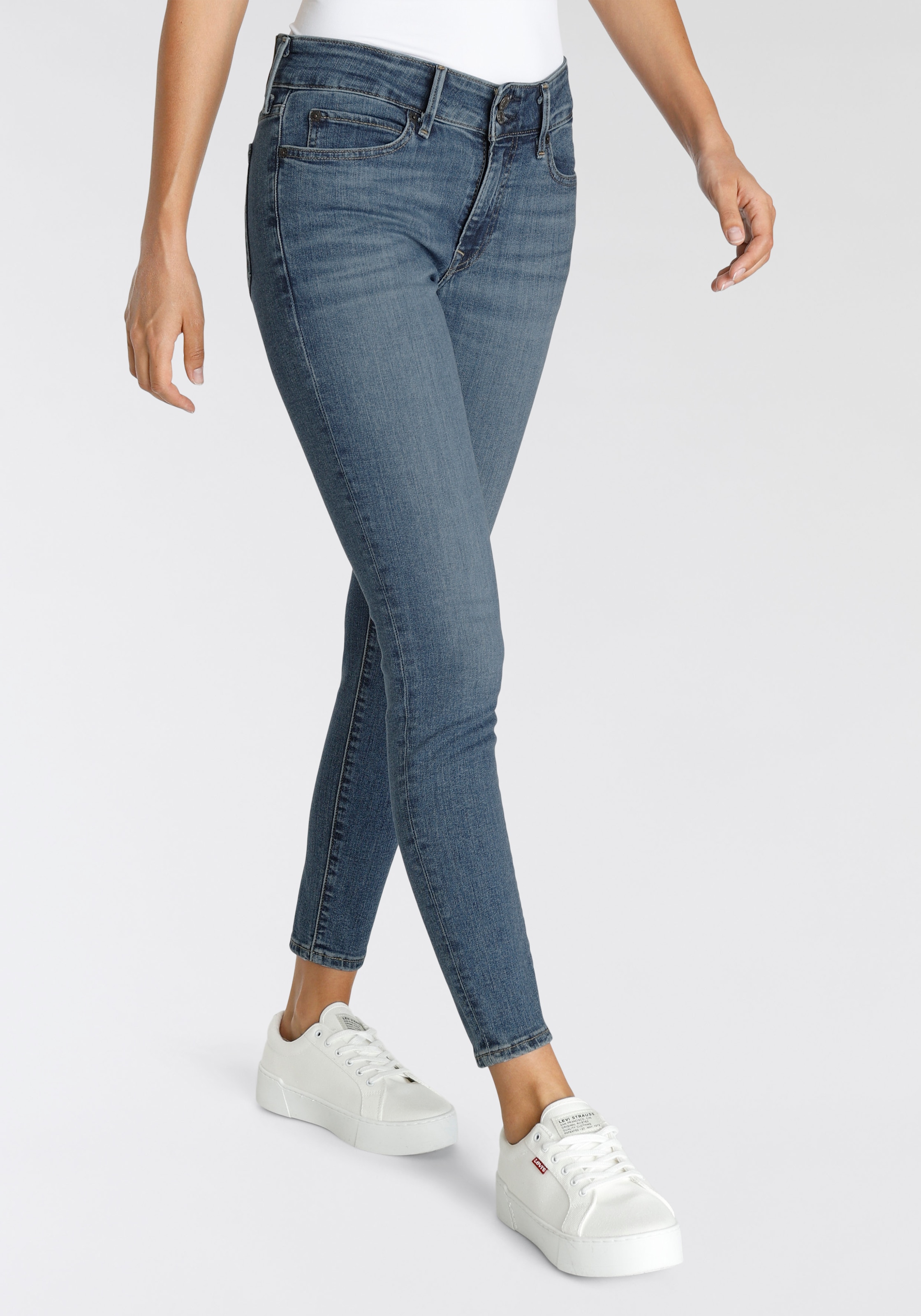 Levi's® Röhrenjeans »711 DOUBLE BUTTON«