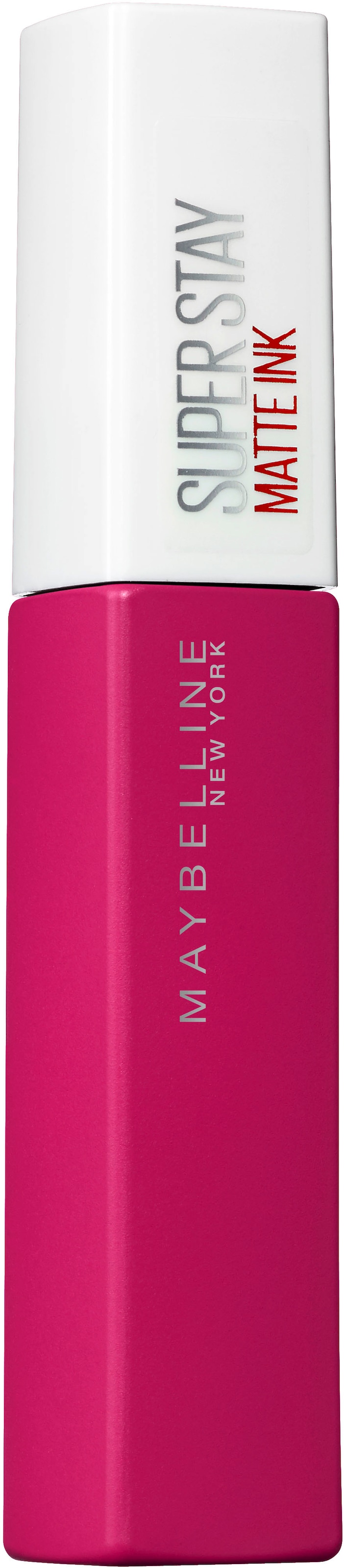 MAYBELLINE NEW YORK Lippenstift »Maybelline New York Super Stay Matte Ink Lippenstift«, mit natürlichen Inhaltstoffen