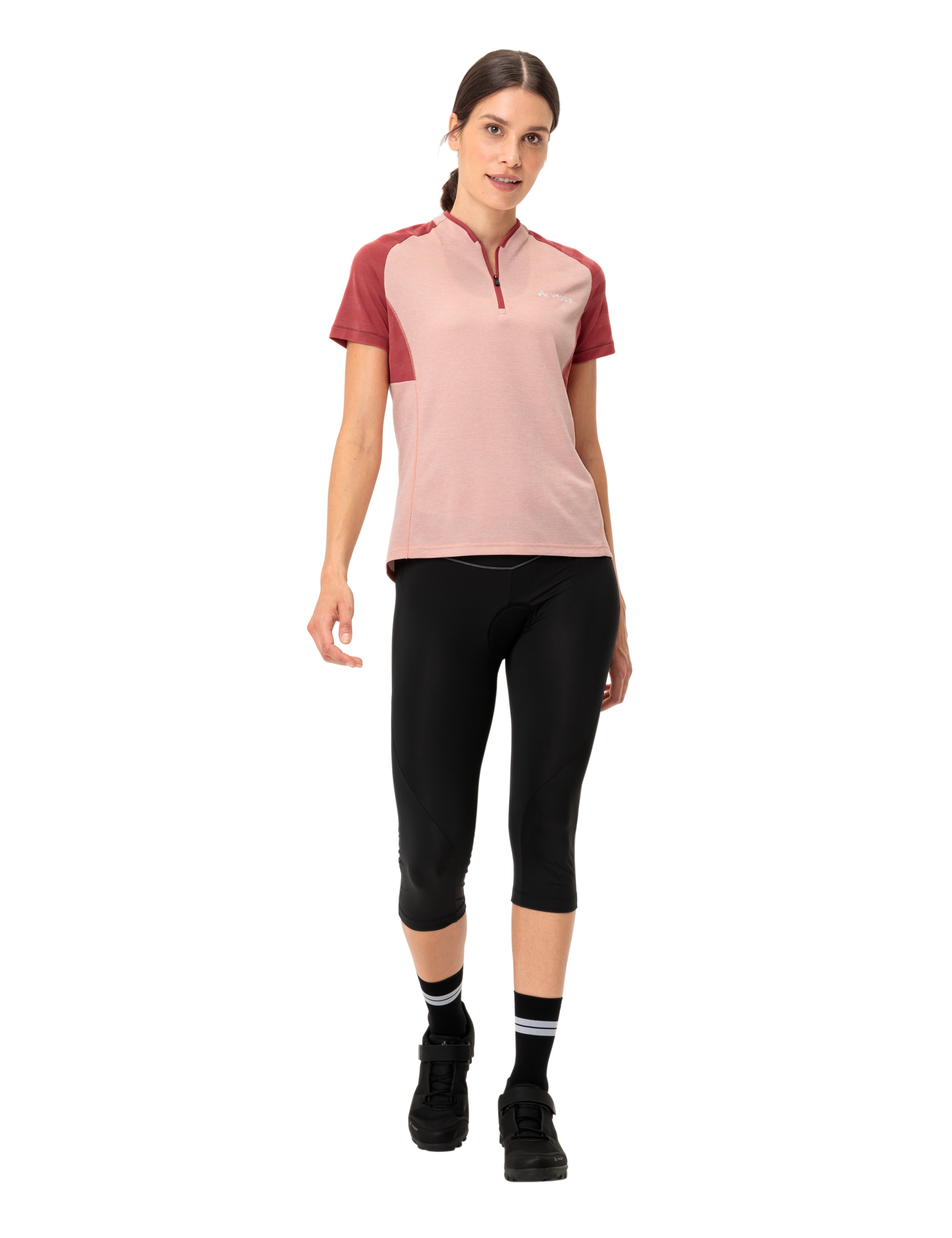 VAUDE Radtrikot, Fahrradshirt mit Materialeinsätzen