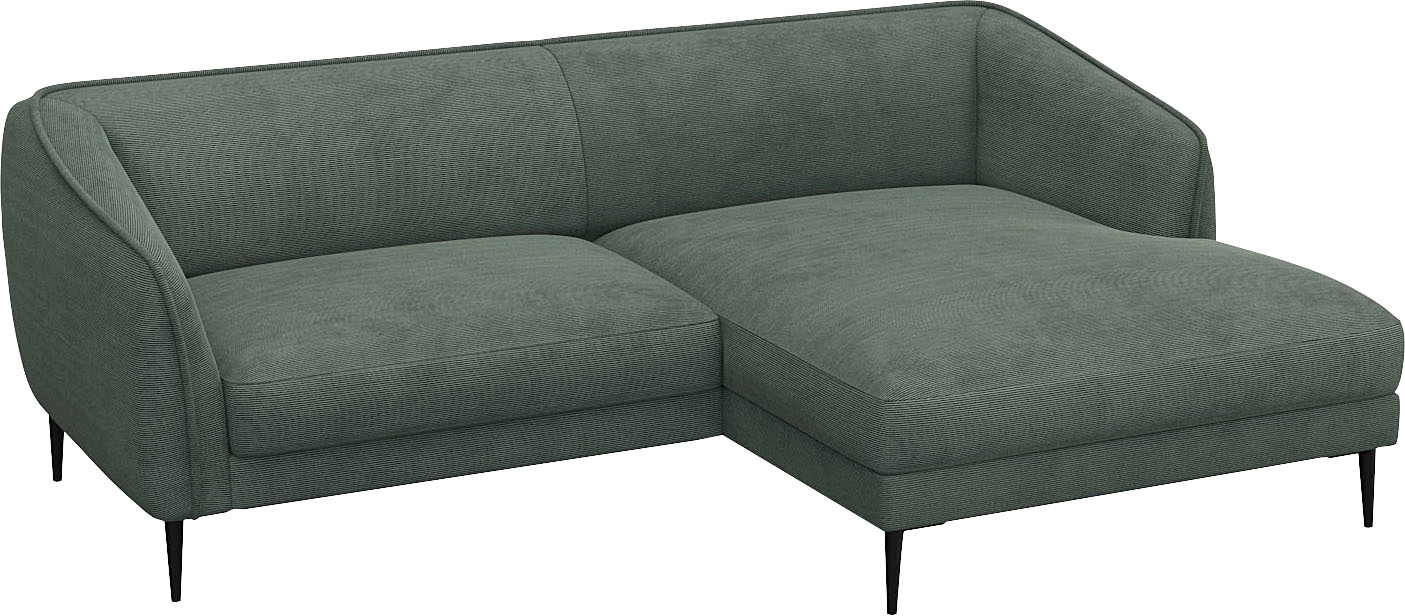 FLEXLUX Ecksofa »Belle Designsofa, bequem durch Kaltschaum im Sitz, OTTOs Choice«, Skandinavisches Design, In hochwertiger Verarbeitung, B/T 218/149 cm