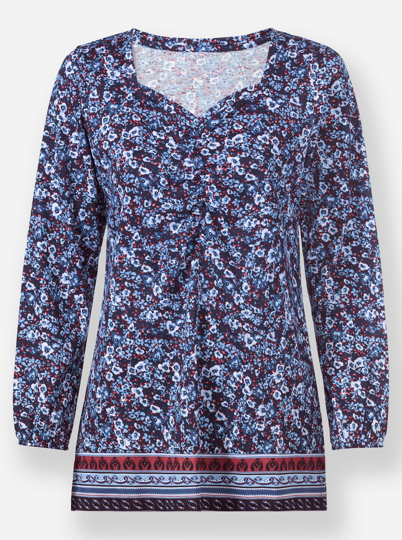 Inspirationen Langarmshirt »Druck-Shirt«, (1 tlg.)