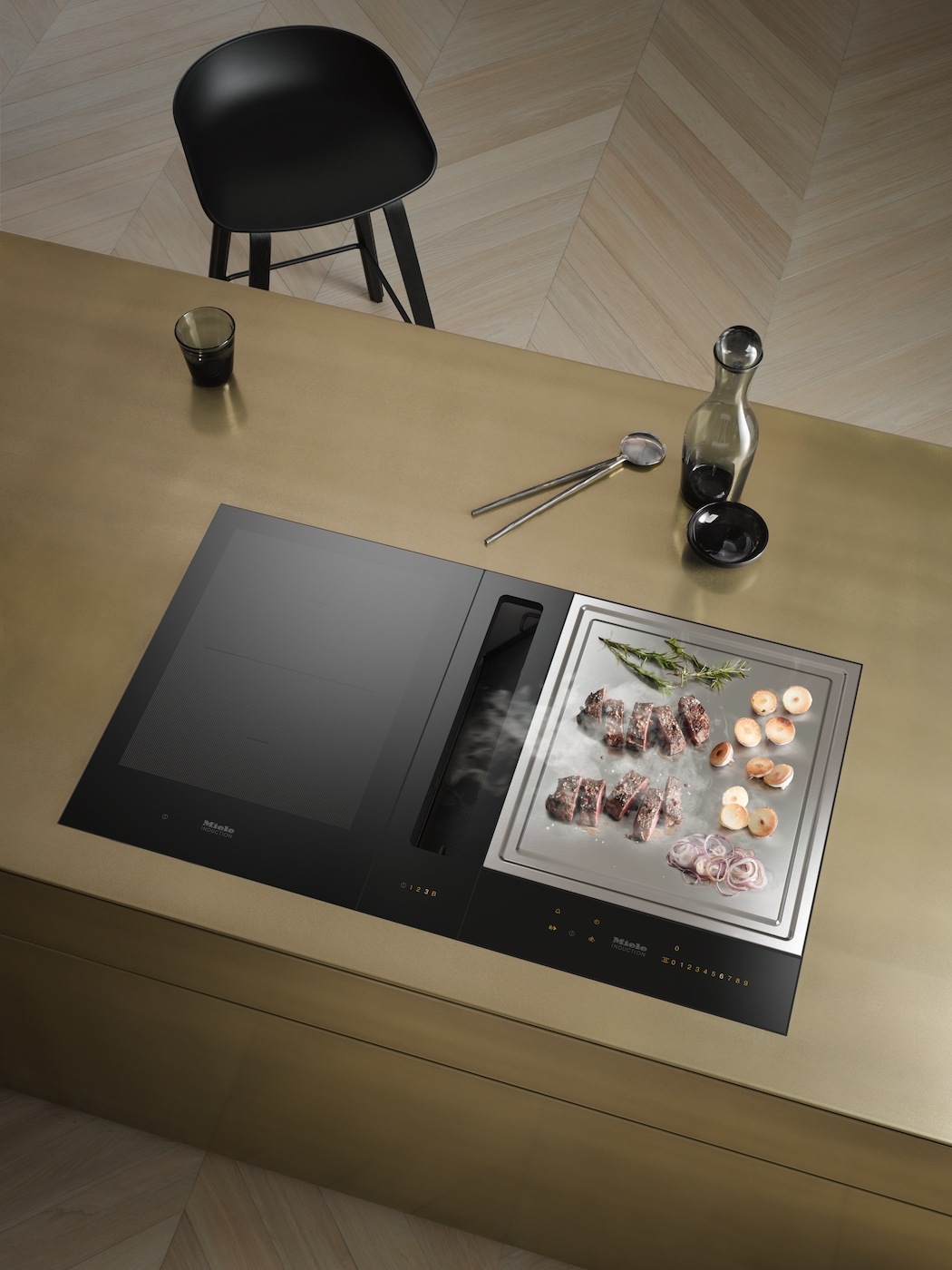Miele Induktions-Kochfeld »CS 7632 FL Schwarz«