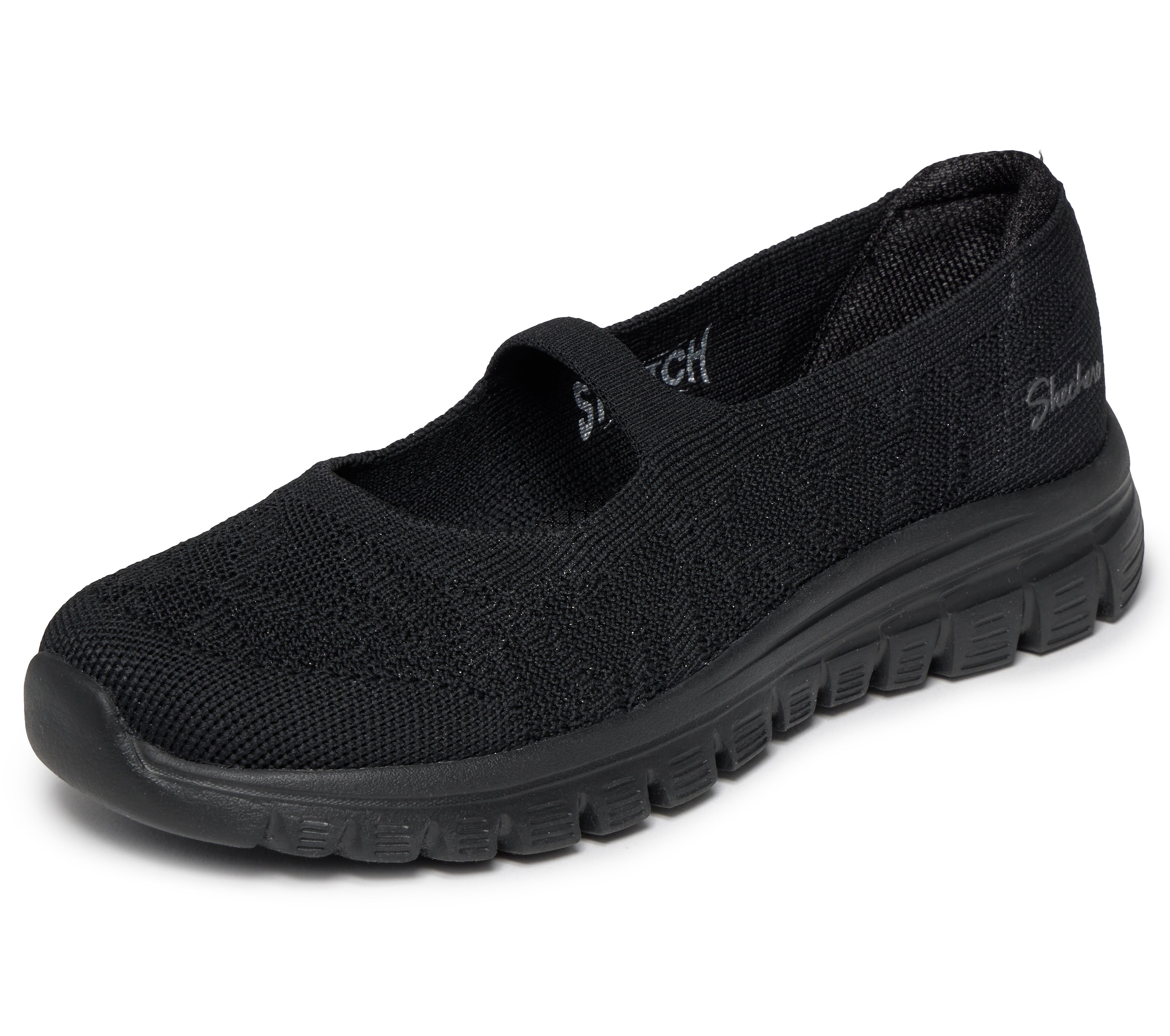 Skechers Ballerina »GRACEFUL«  Freizeitschuh, Schlupfschuh, Slipper mit Stretch-Fit