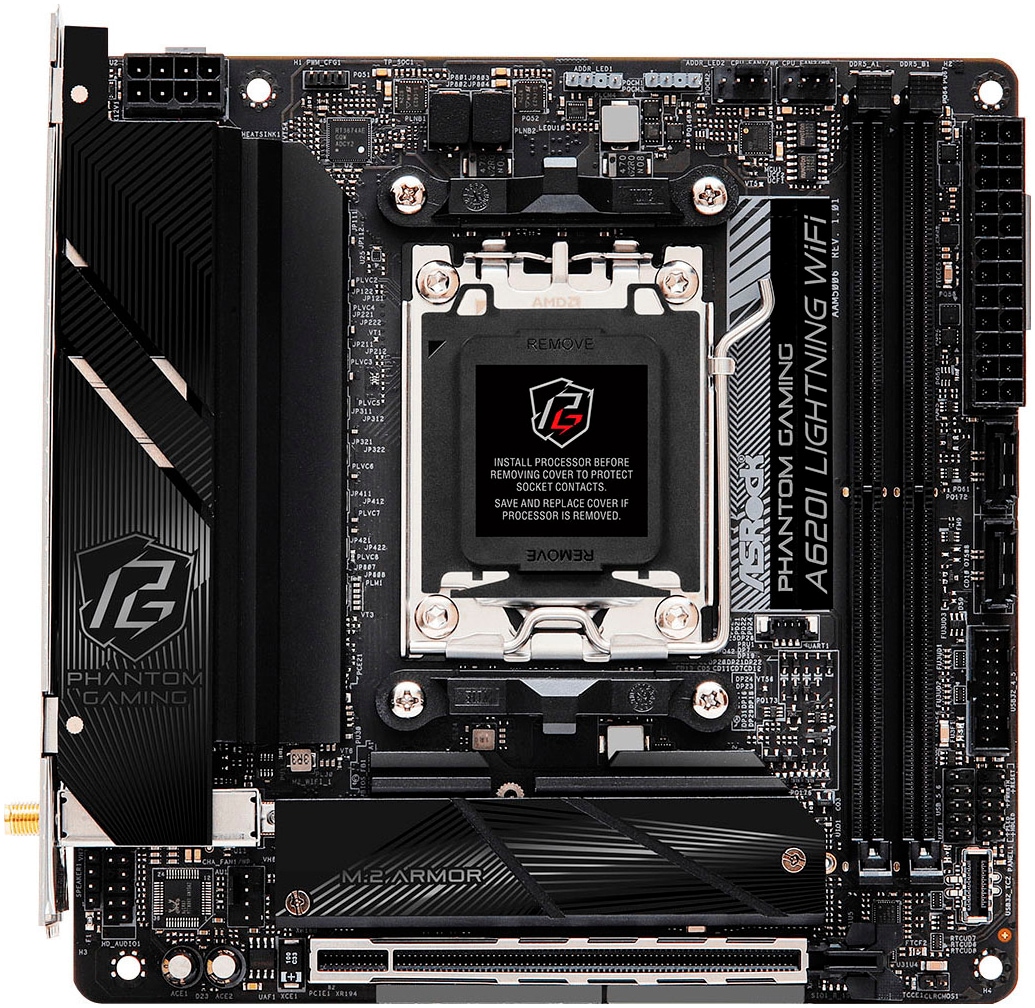 Asrock Mainboard »A620I Lightning WiFi«