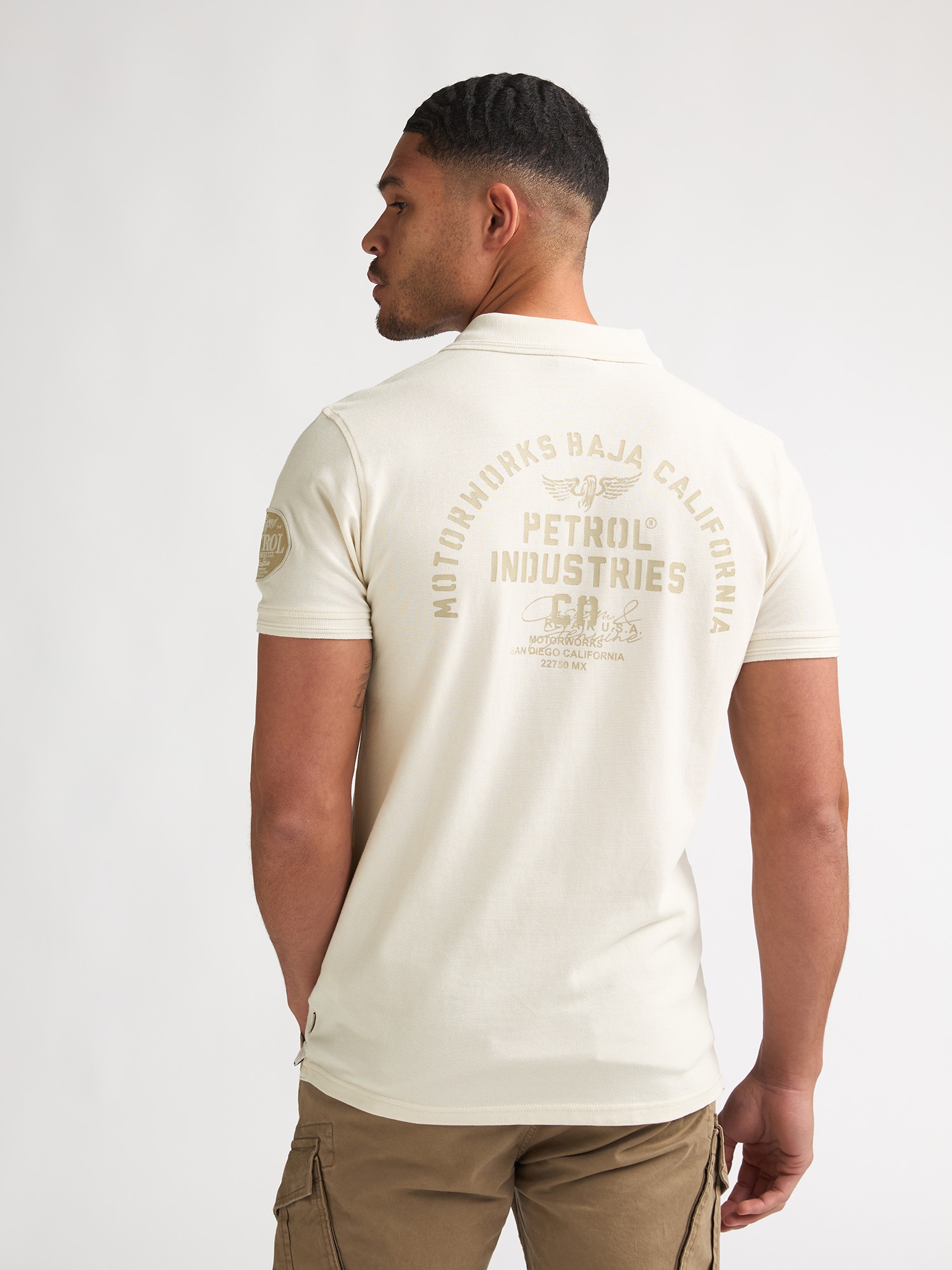 Petrol Industries Poloshirt »Men Polo Short Sleeve« mit Logo Stickereien