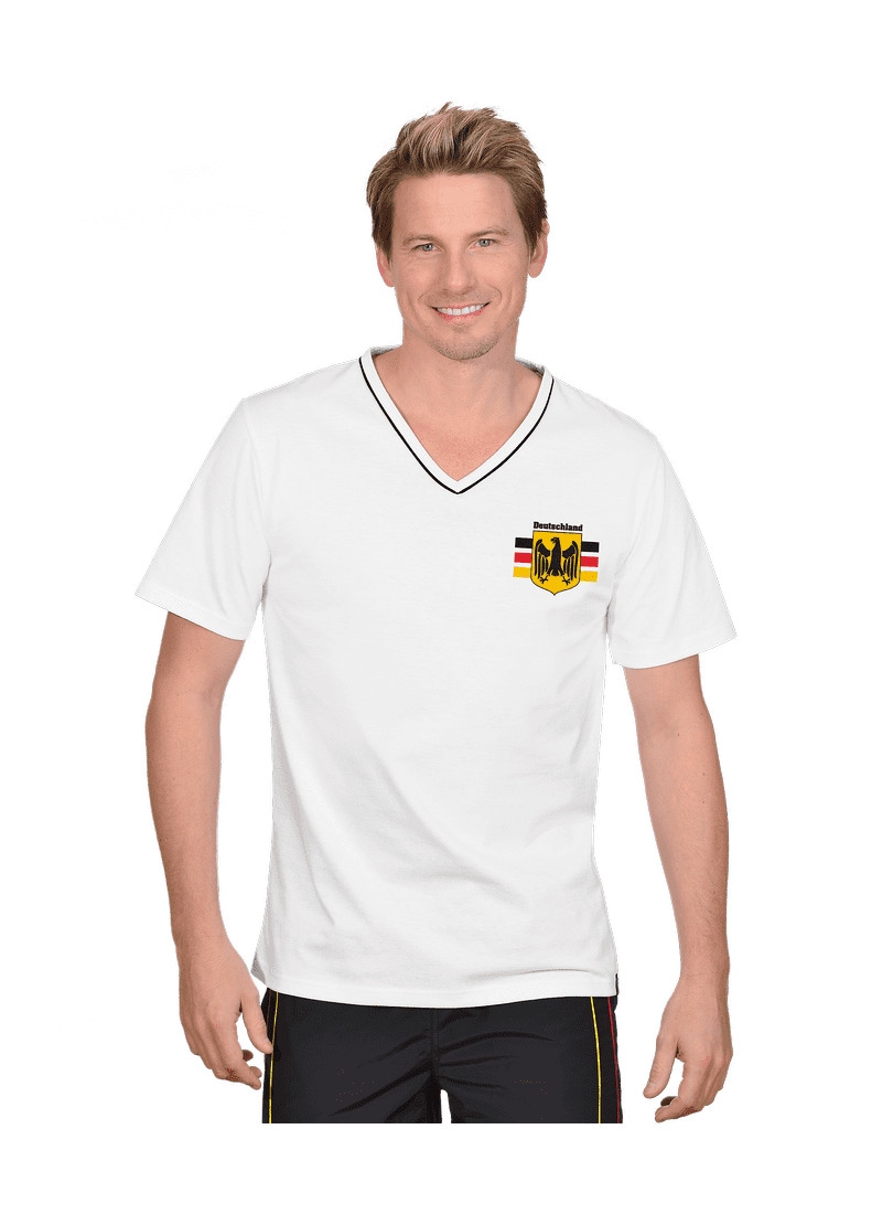 Trigema V-Shirt, in Deutschland-Design mit kaufen online V-Ausschnitt OTTO bei