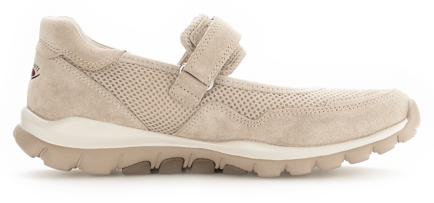 Gabor Rollingsoft Riemchenballerina, Klettschuh, Freizeitschuh, Komfortschuh mit Klettverschluss