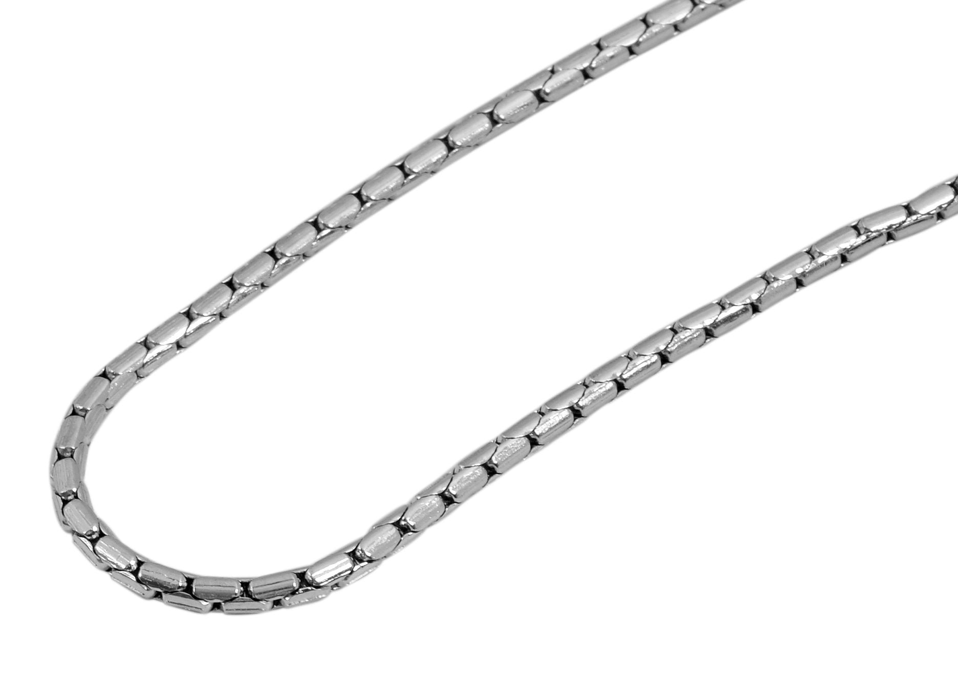 Adelia´s Schlangenkette »Unisex Halskette ¿ Schlangenkette aus Edelstahl 60 cm«