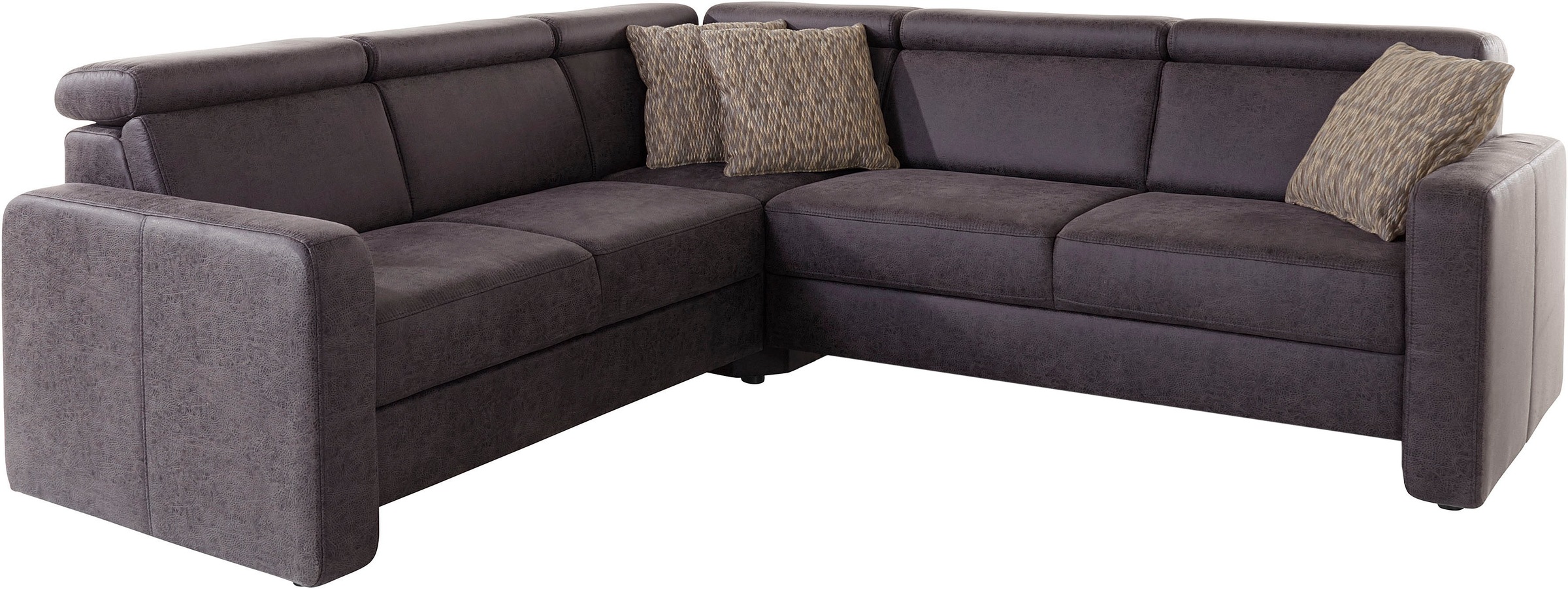 sit&more Ecksofa »Bologna L-Form« Kopfteilverstellung, wahlweise mit Bettfunktion und Schubkasten