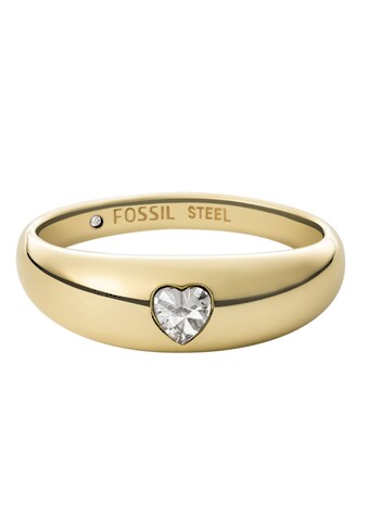 Fossil Fingerring »Herz, SUTTON, JF03938710«, mit Glasstein kaufen