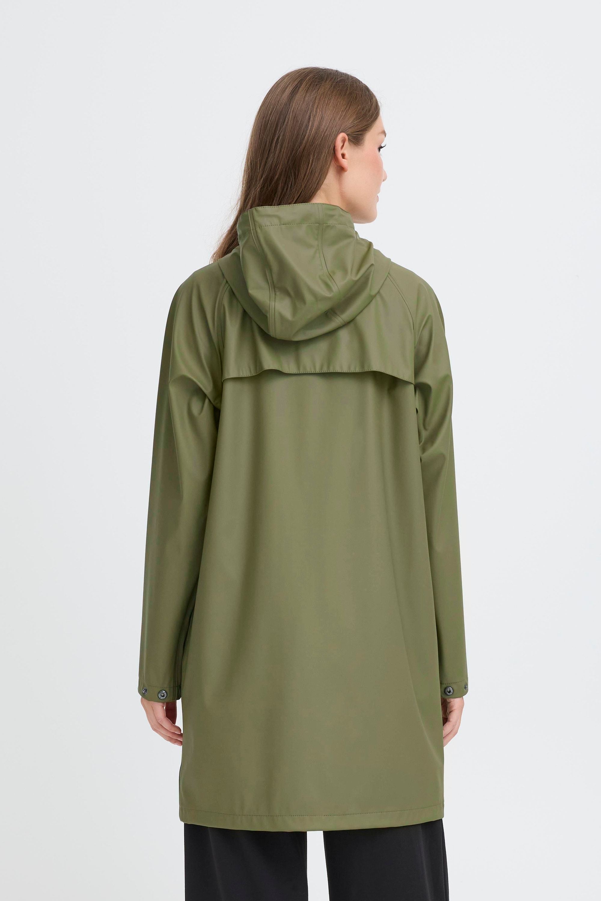 Ichi Regenjacke »Damen Regenmantel IHTAZI«