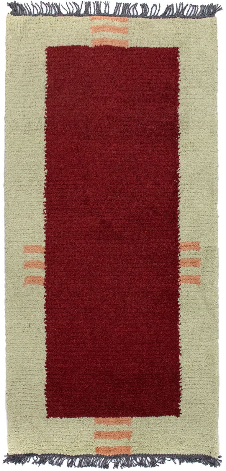 morgenland Wollteppich »Nepal Teppich handgeknüpft rot«, rechteckig,  handgeknüpft kaufen bei OTTO