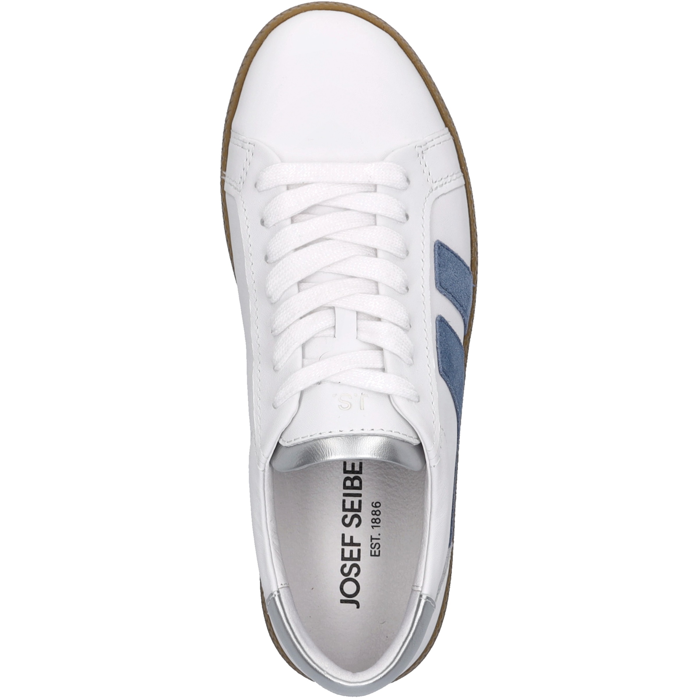 Josef Seibel Sneaker »Joleen 04, weiss-slate blue«
