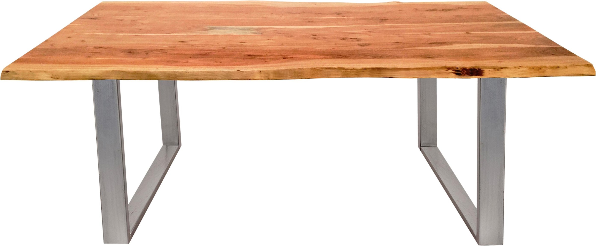 Esstisch »Tops&Tables«, mit Tischplatte aus Akazie mit Baumkante wie gewachsen