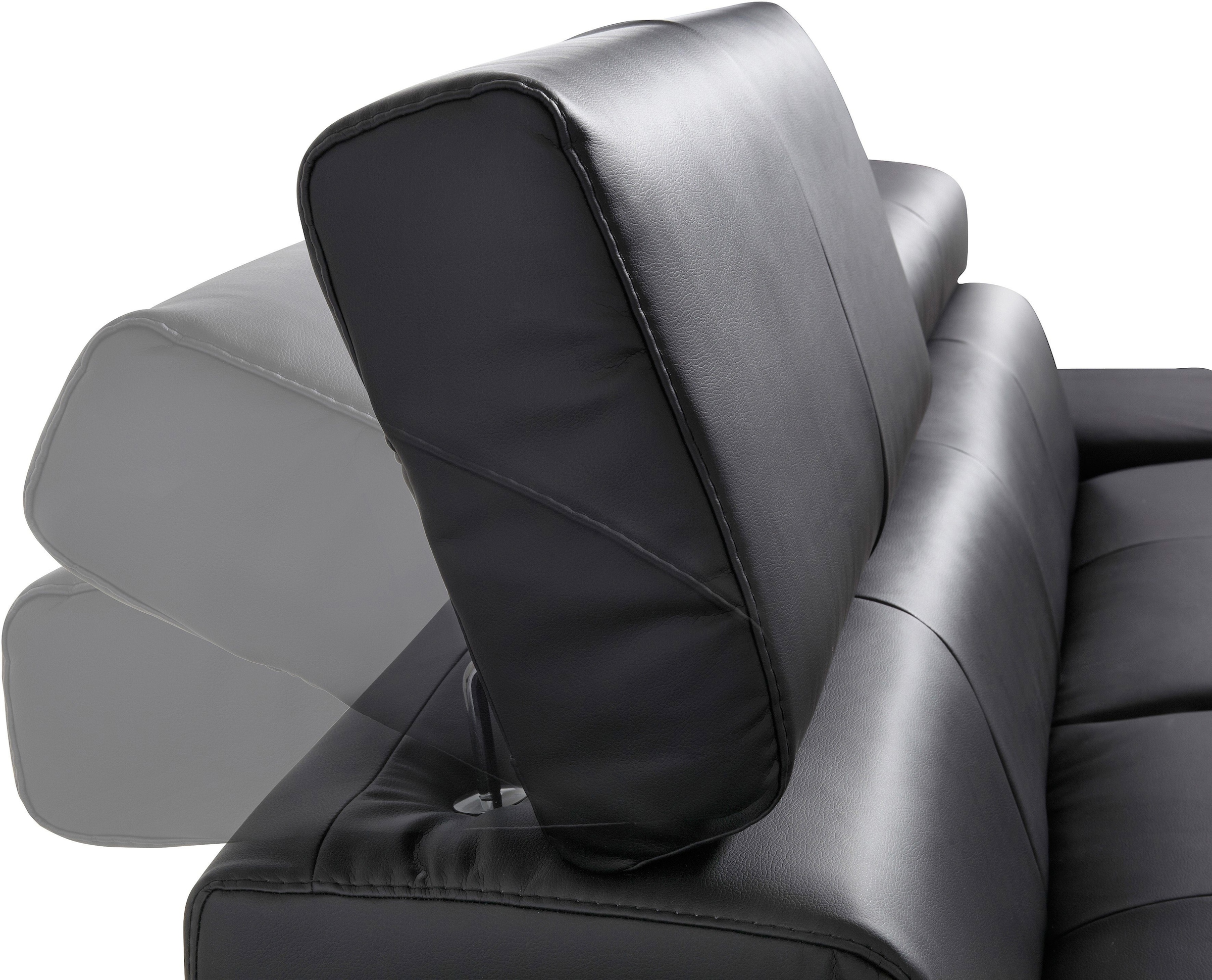 COTTA 2-Sitzer »Enterprise«, Big-Sofa, mit Armteilverstellung & Kopfteilverstellung