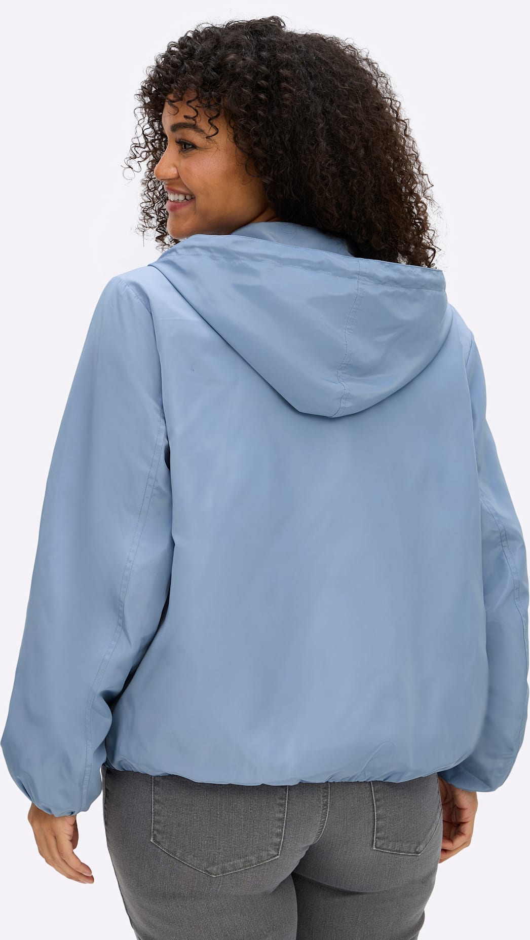 Sheego Blouson mit Kapuze