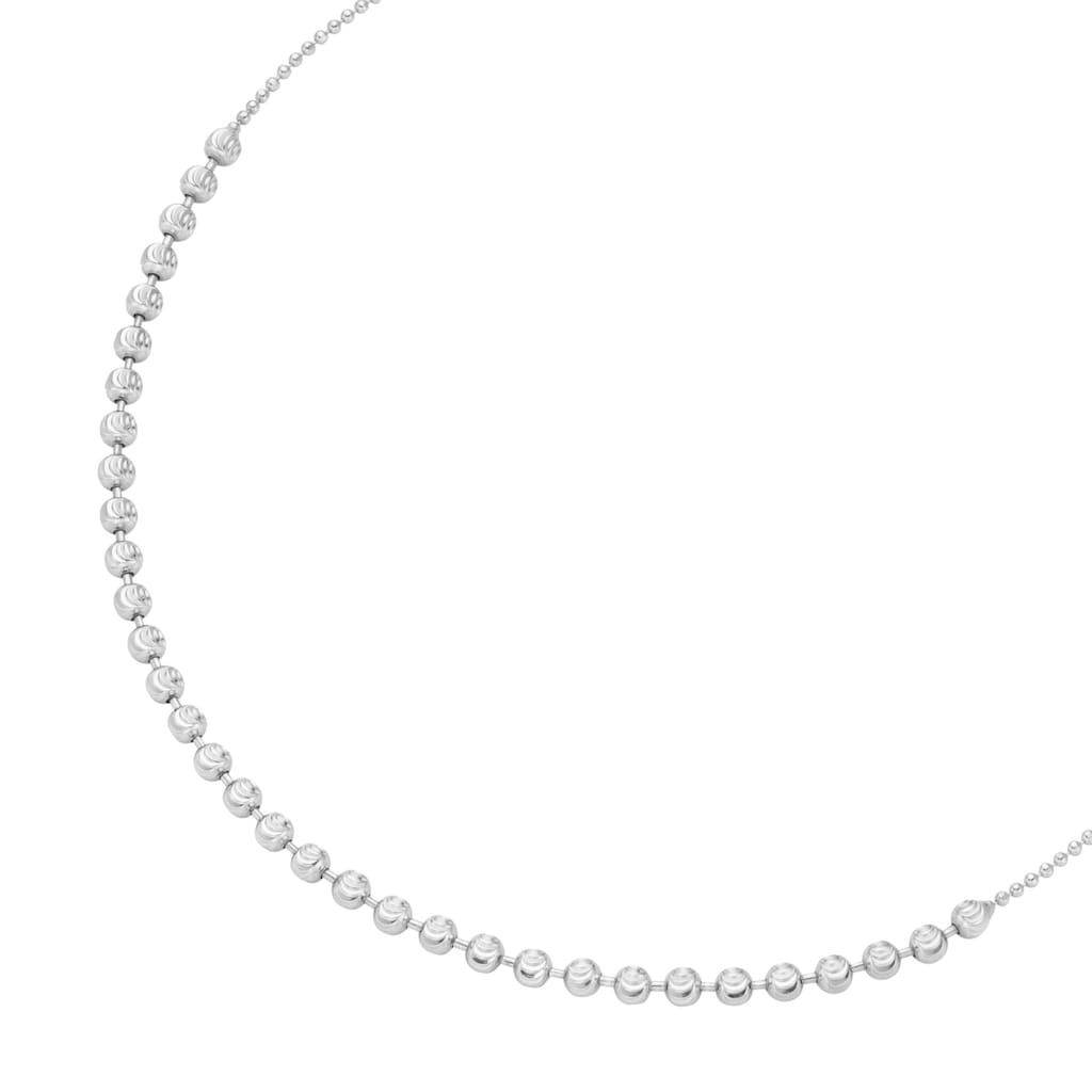 Smart Jewel Collier »Collier elegante Kugelkette, Silber 925«