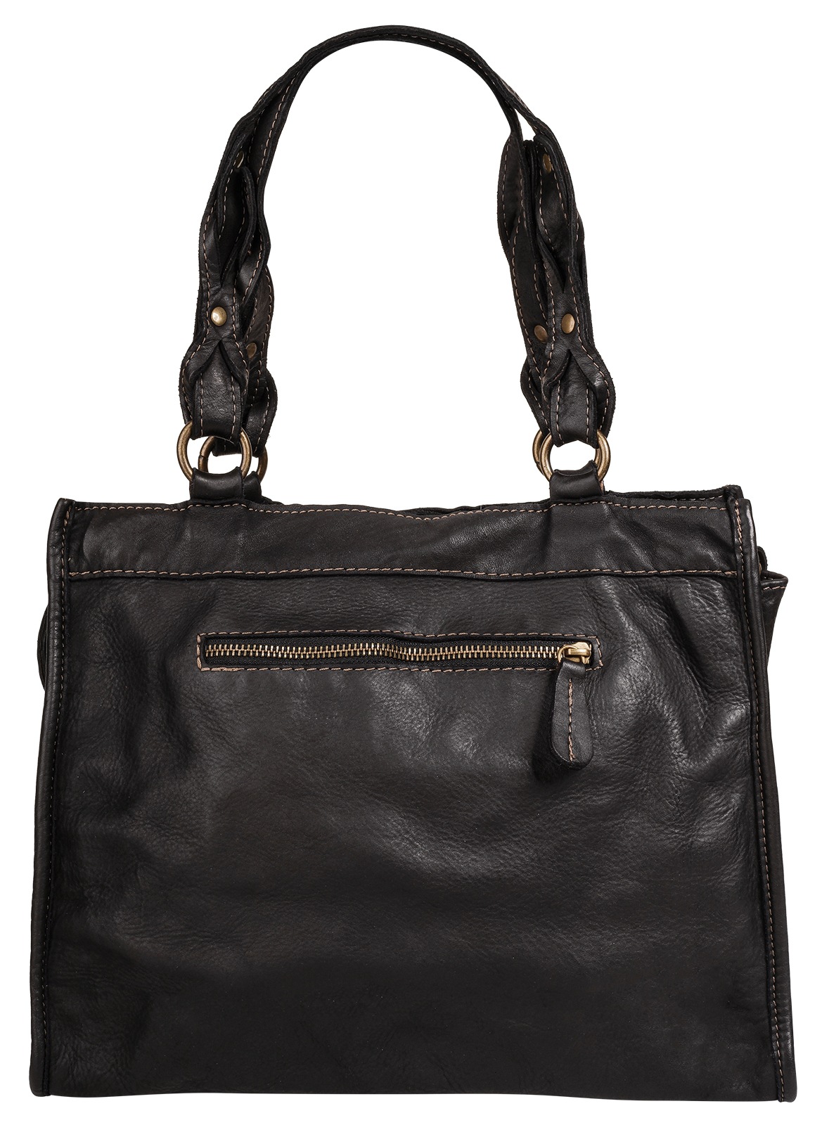 Samantha Look Shopper, echt Leder, Made in Italy