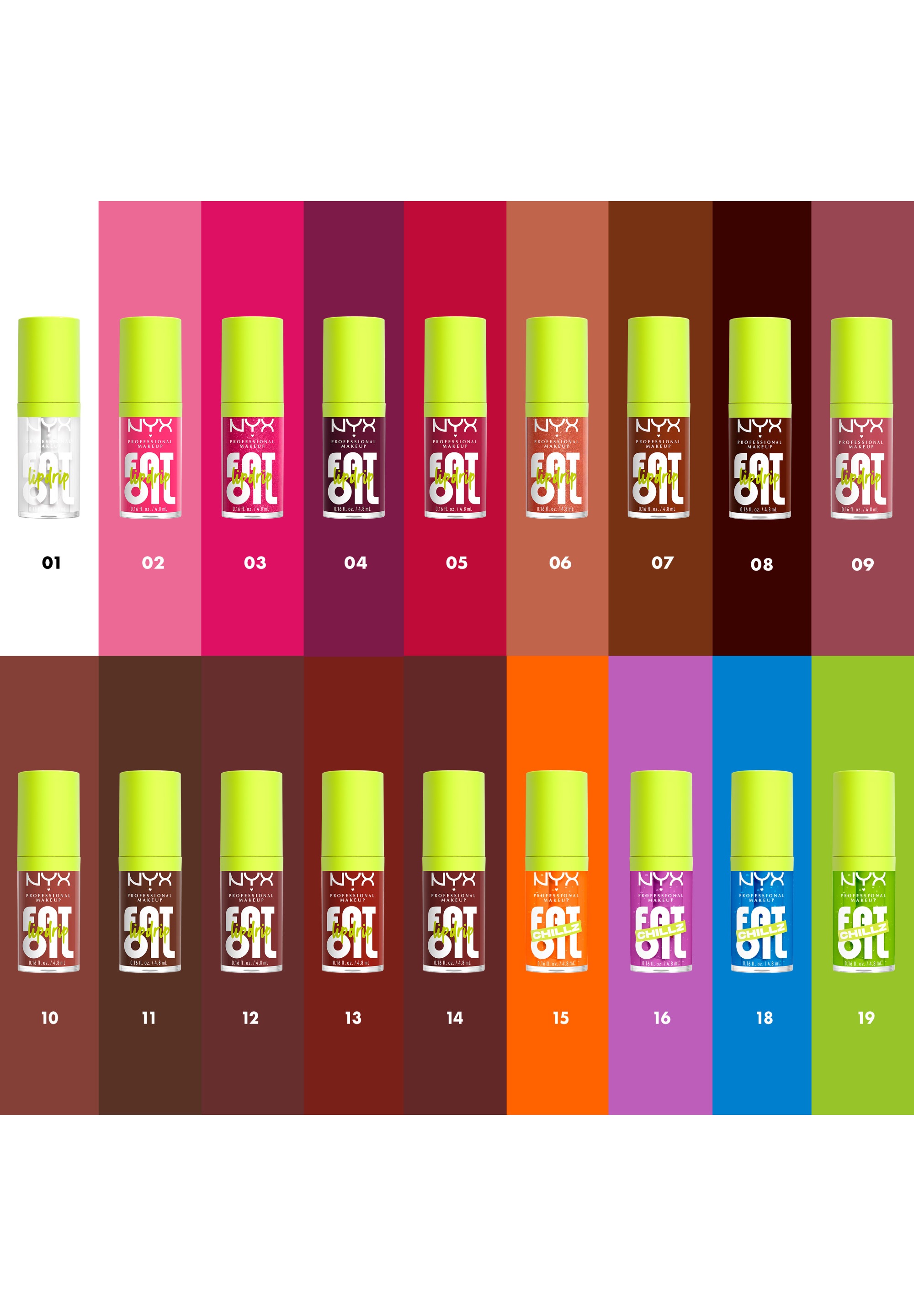 NYX PROFESSIONAL MAKEUP Lipgloss »FAT OIL LIP DRIP« ein intensiv-schimmerndes Finish