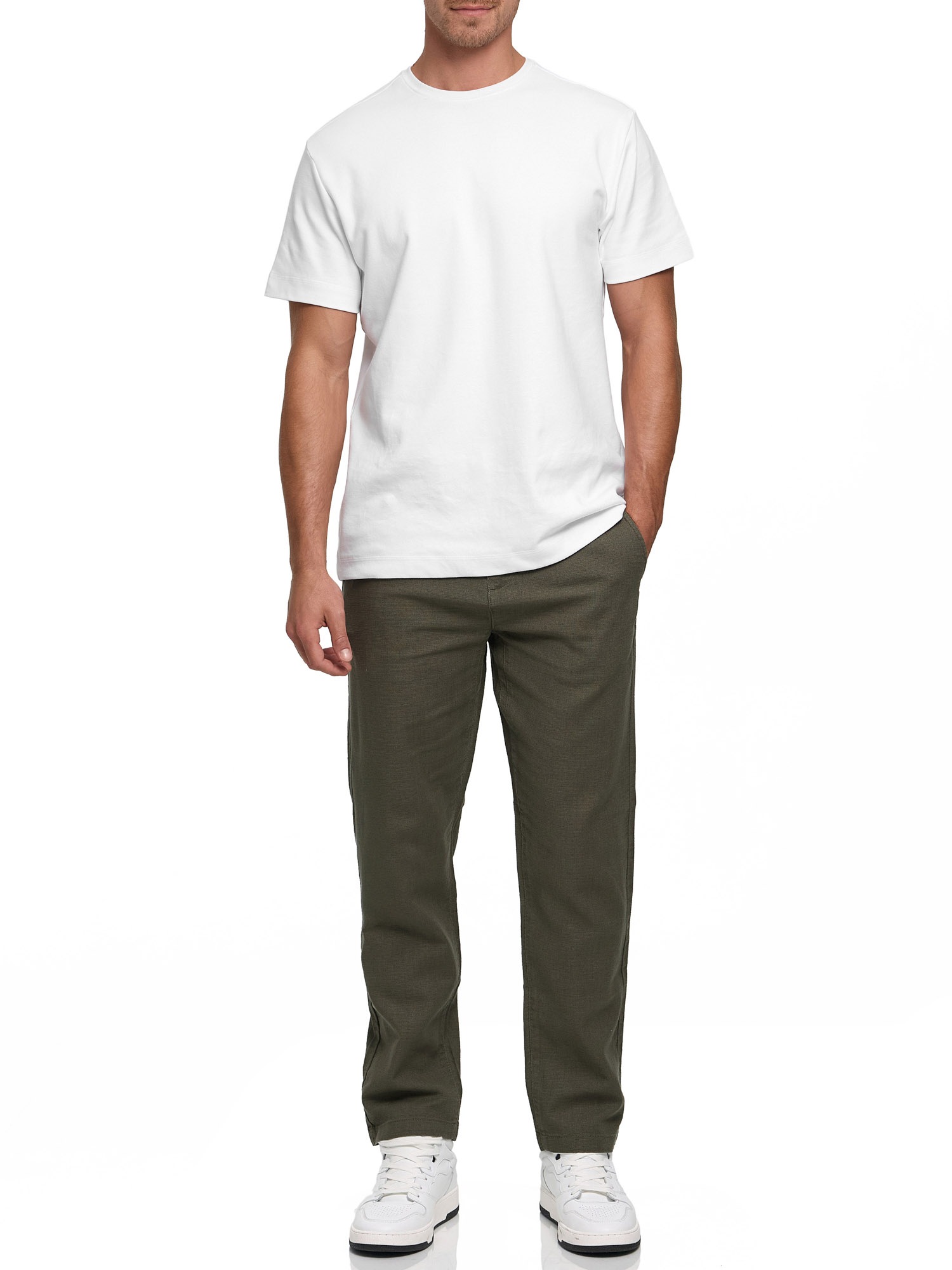 Indicode Leinenhose »INClio«