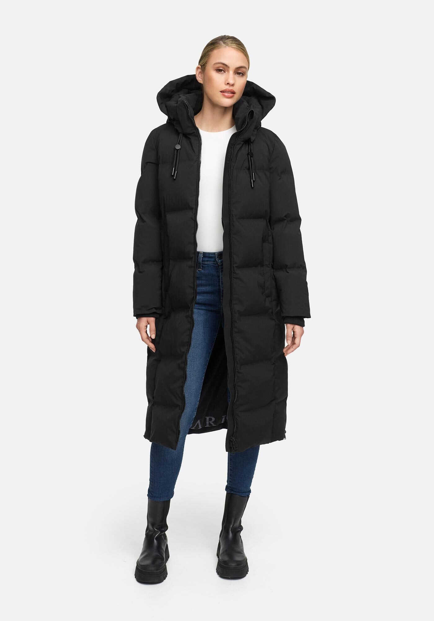 Marikoo Winterjacke »Marikoo Tikoraa Damen lange Winterjacke Steppjacke N102«