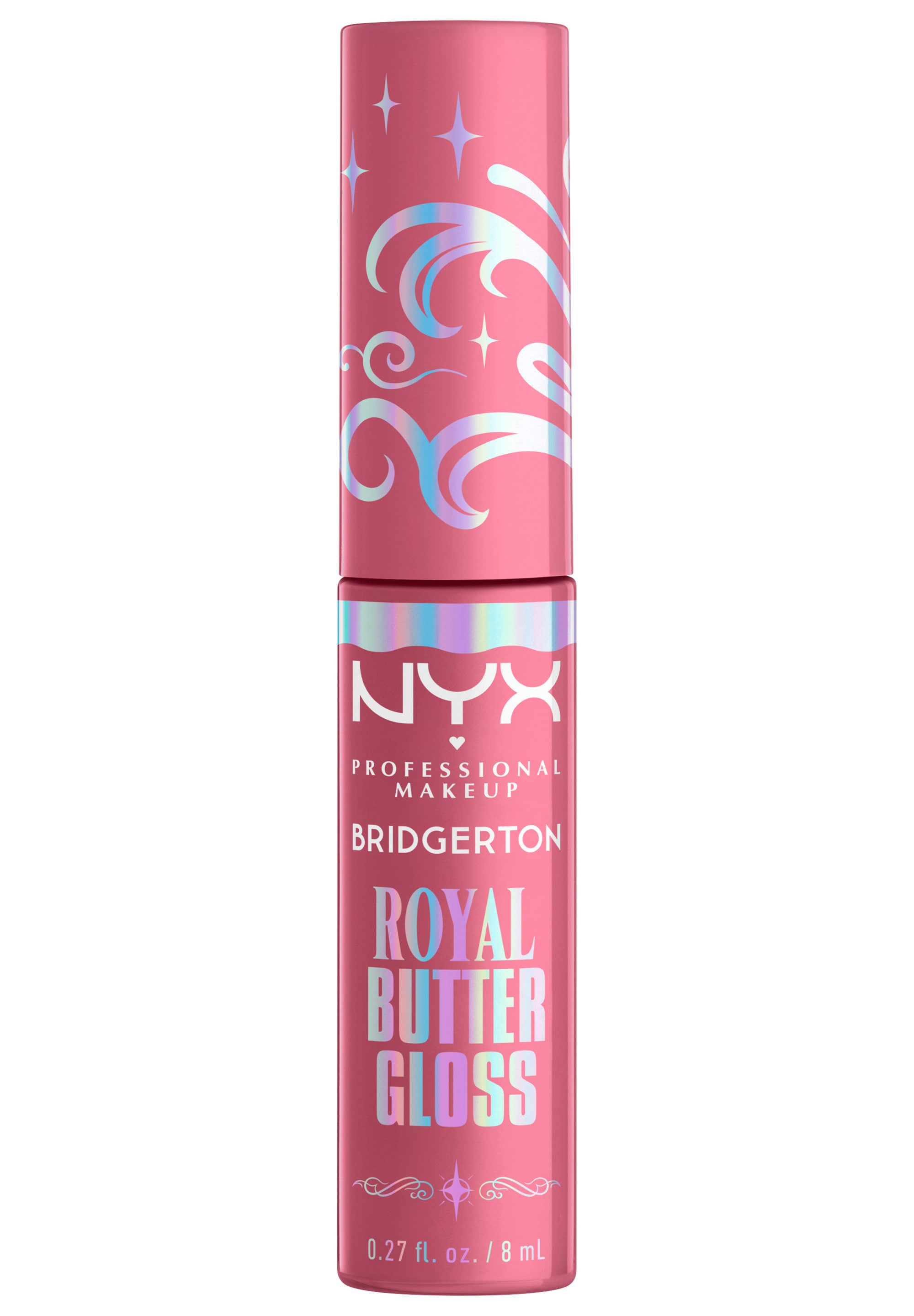 NYX Lipgloss »Bridgerton Royal Butter Lipgloss 1 Angel Food Cake«