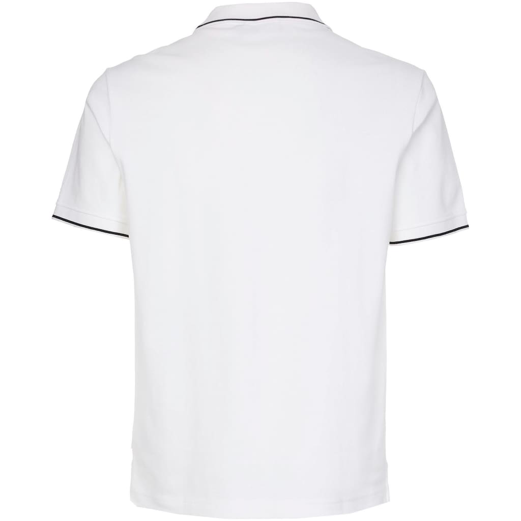 Calvin Klein Poloshirt »STRETCH PIQUE TIPPING SLIM POLO«