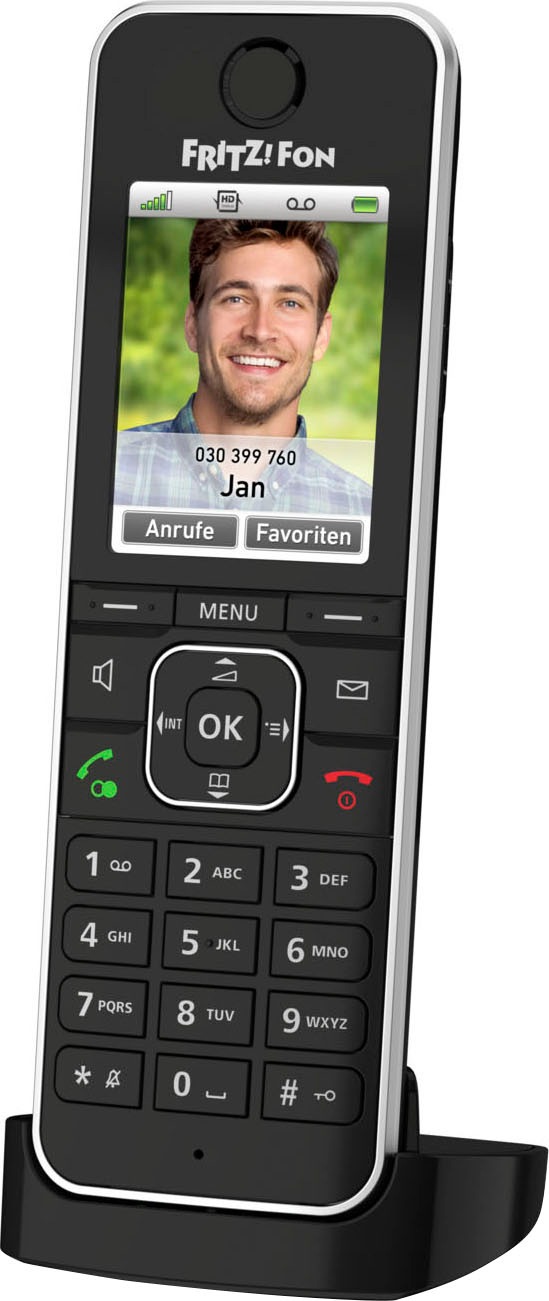 AVM DECT-Telefon »FRITZ!Fon C6«, (Mobilteile: 1)