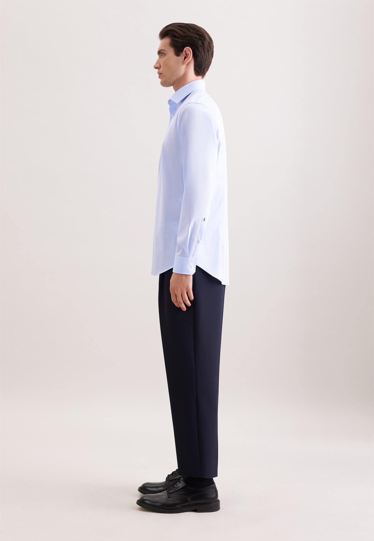 seidensticker Businesshemd »Schwarze Rose« Slim 1/1 Kentkragen Uni