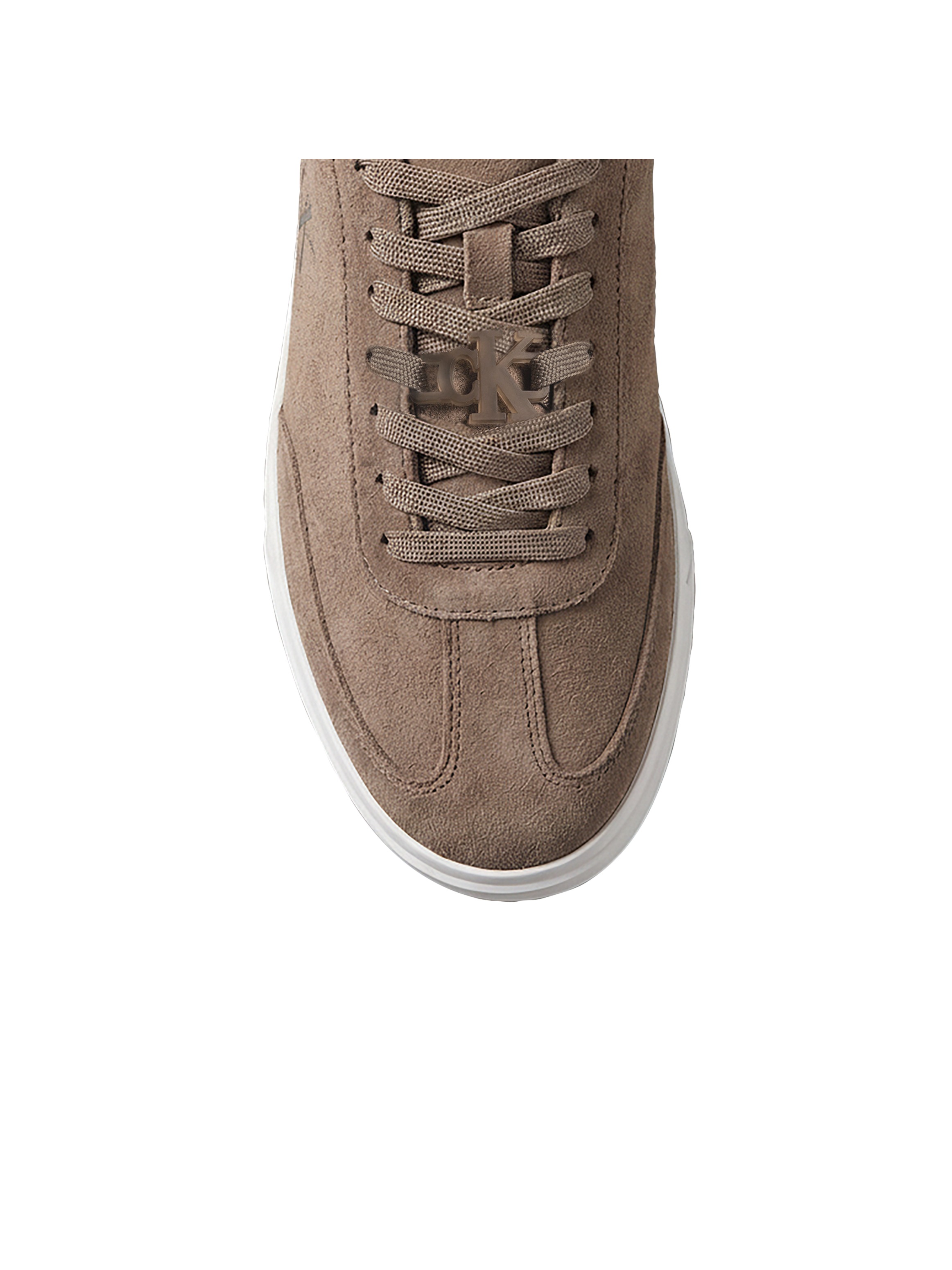 Calvin Klein Sneaker »LOW PROF CUPSOLE WT SU«  Freizeitschuh, Halbschuh, Schnürer mit CK-Logo an der Schnürung