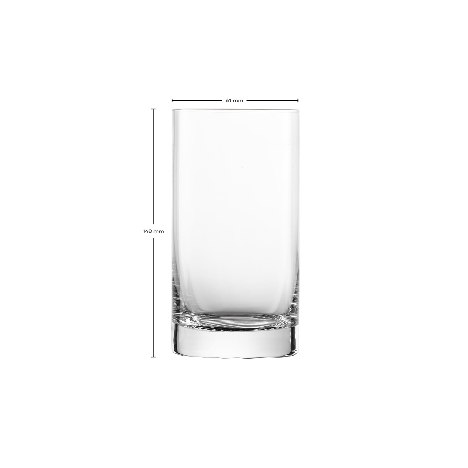 Zwiesel Glas Glas »Becher ECHO 314 ml 4er Set transparent«