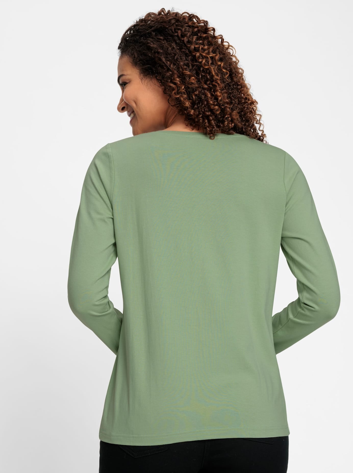   Rundhalsshirt »Rundhals-Shirt«, 1 Stk.
