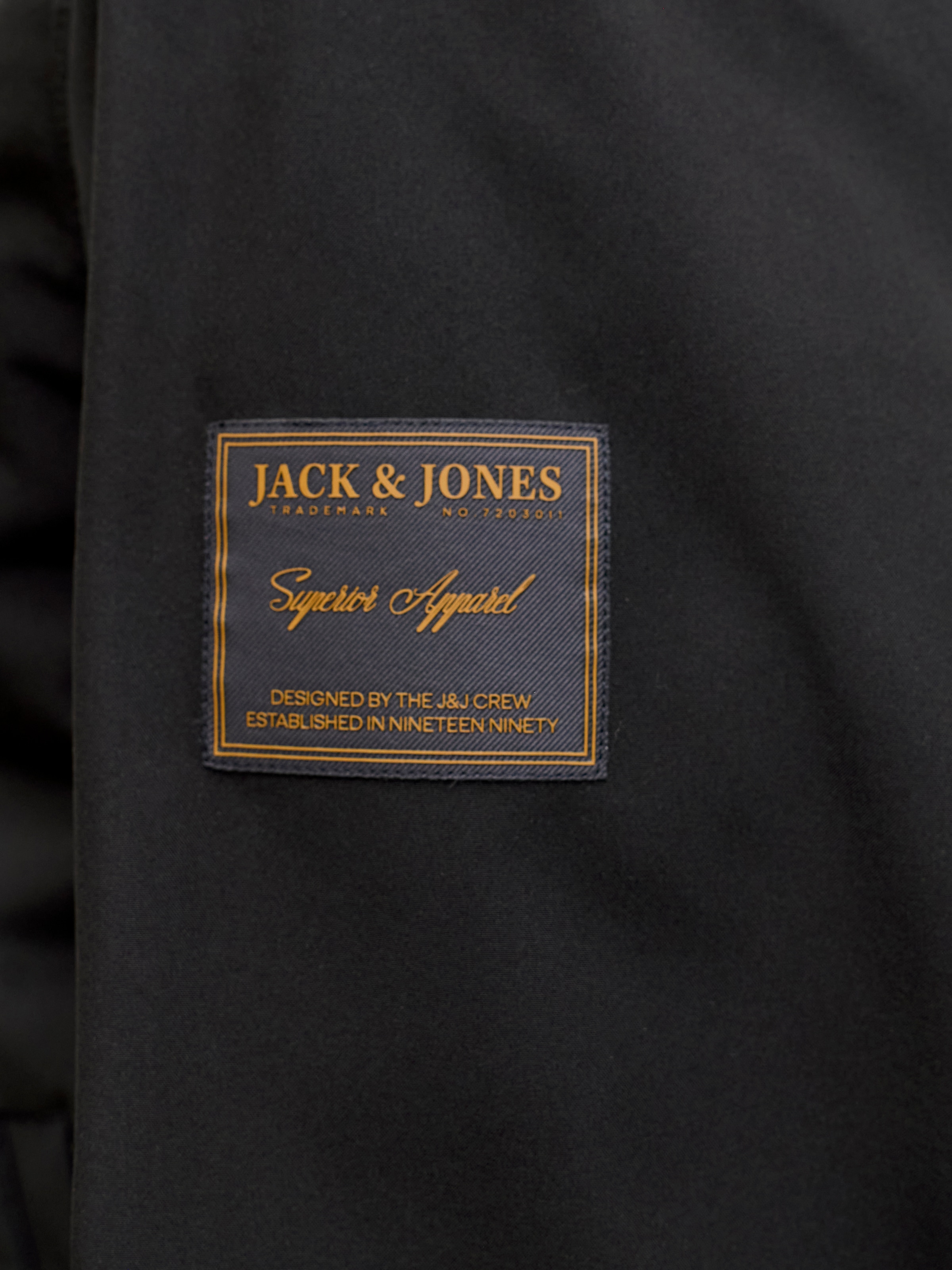 Jack & Jones PlusSize Softshelljacke »JJEPARKER SOFTSHELL COLLAR BOMBER SN PLS« mit Stehkragen