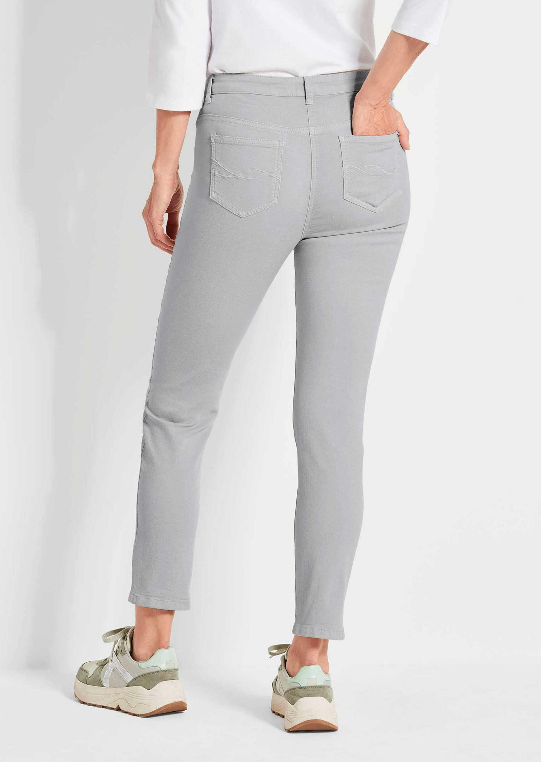 GOLDNER 7/8-Hose »Kurzgröße Schmale Stretchhose BELLA«