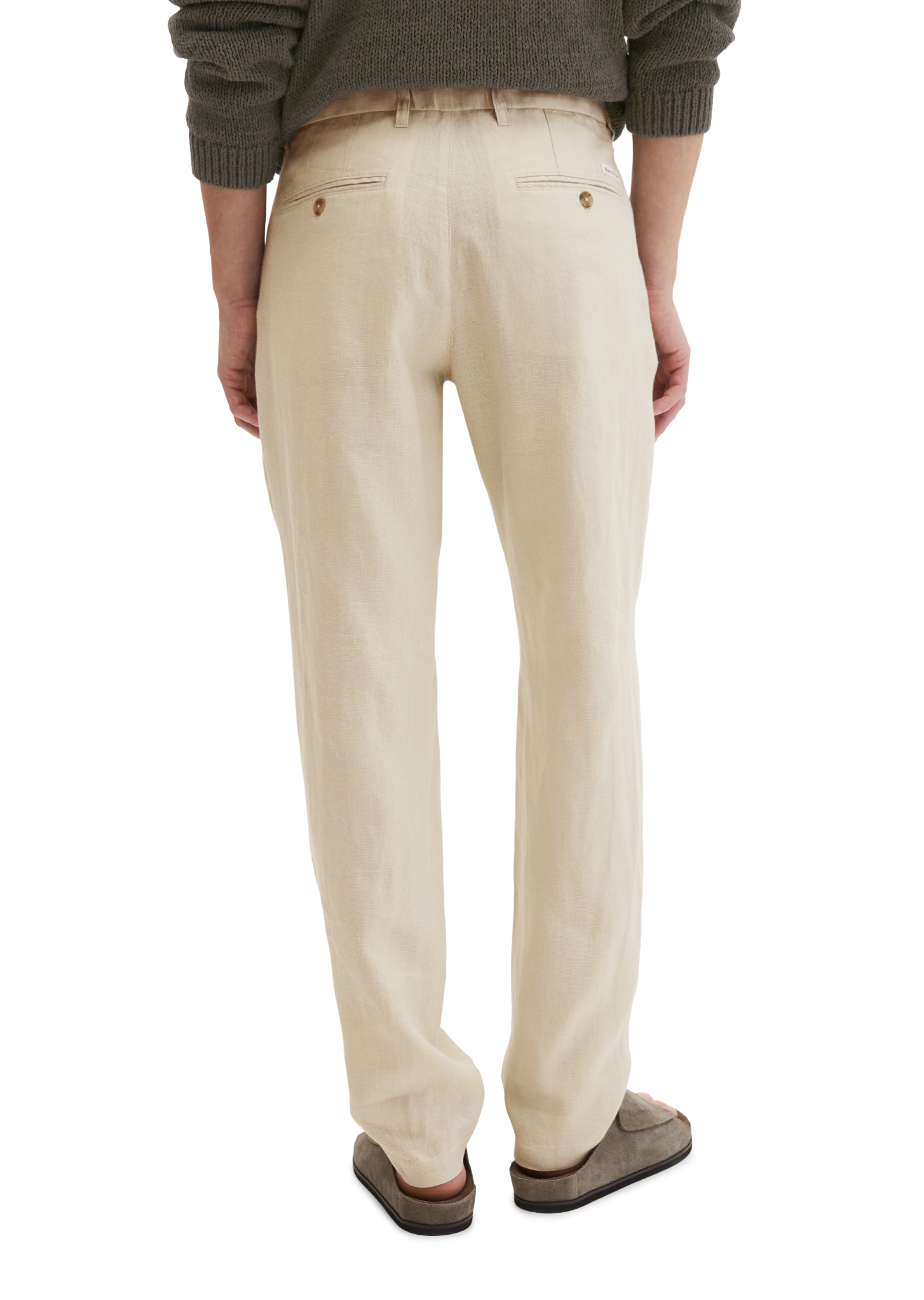 Marc O'Polo Leinenhose »Osby jogger pleats«