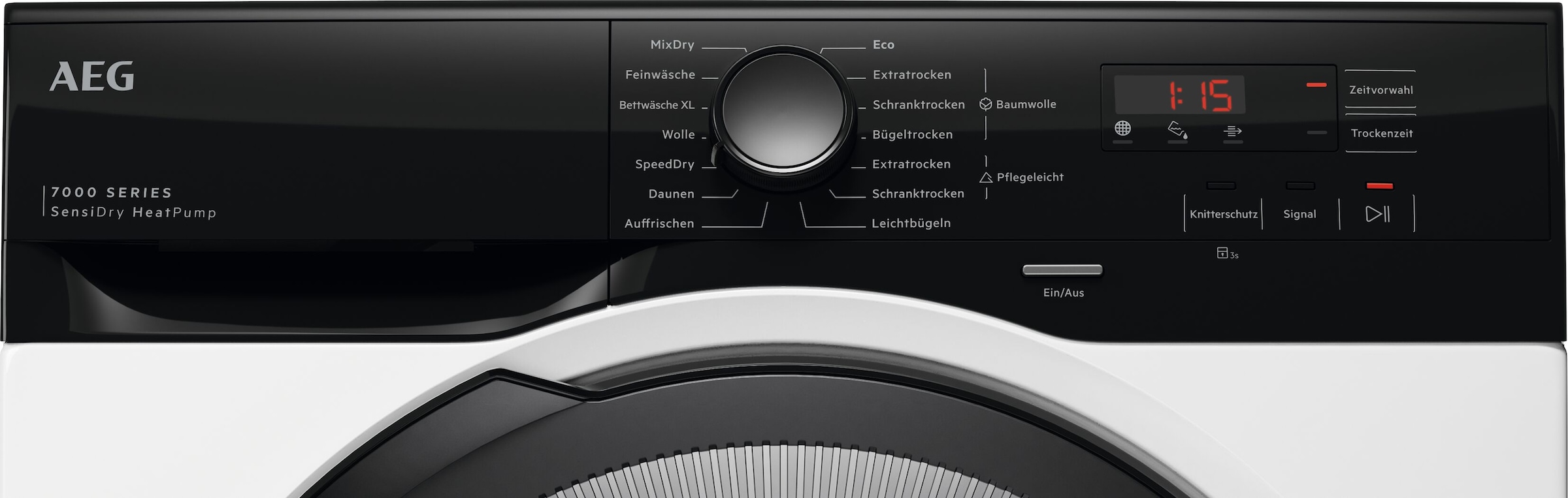 AEG Wärmepumpentrockner »TR7TE86« 7000 SensiDry® Wärmepumpentrockner: Textilschonend bei niedriger Temperatur