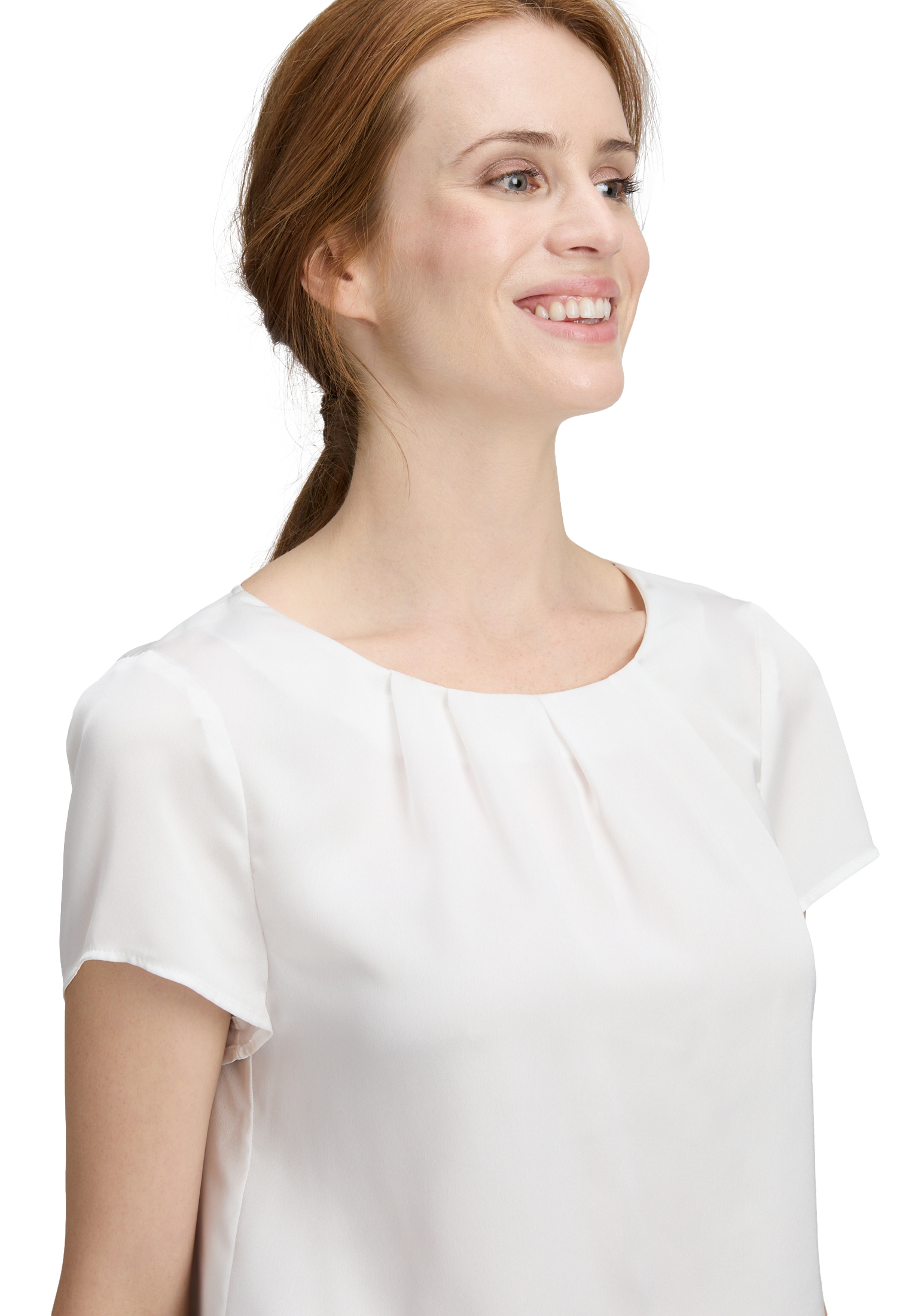 Vera Mont Satinbluse »Satin-Bluse kurzarm«