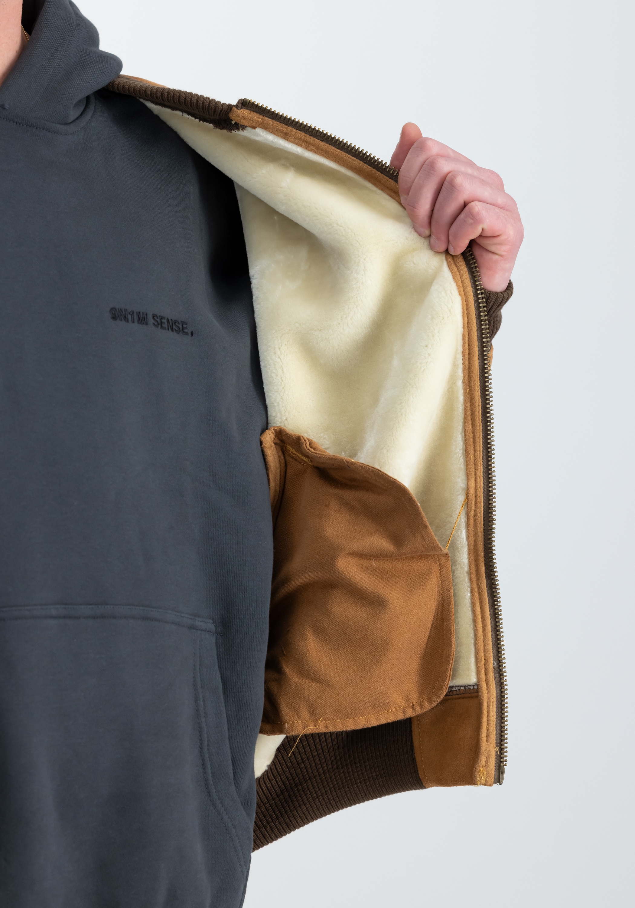 Alpha Industries Bomberjacke »MA-1 Faux Suede Bomberjacke«