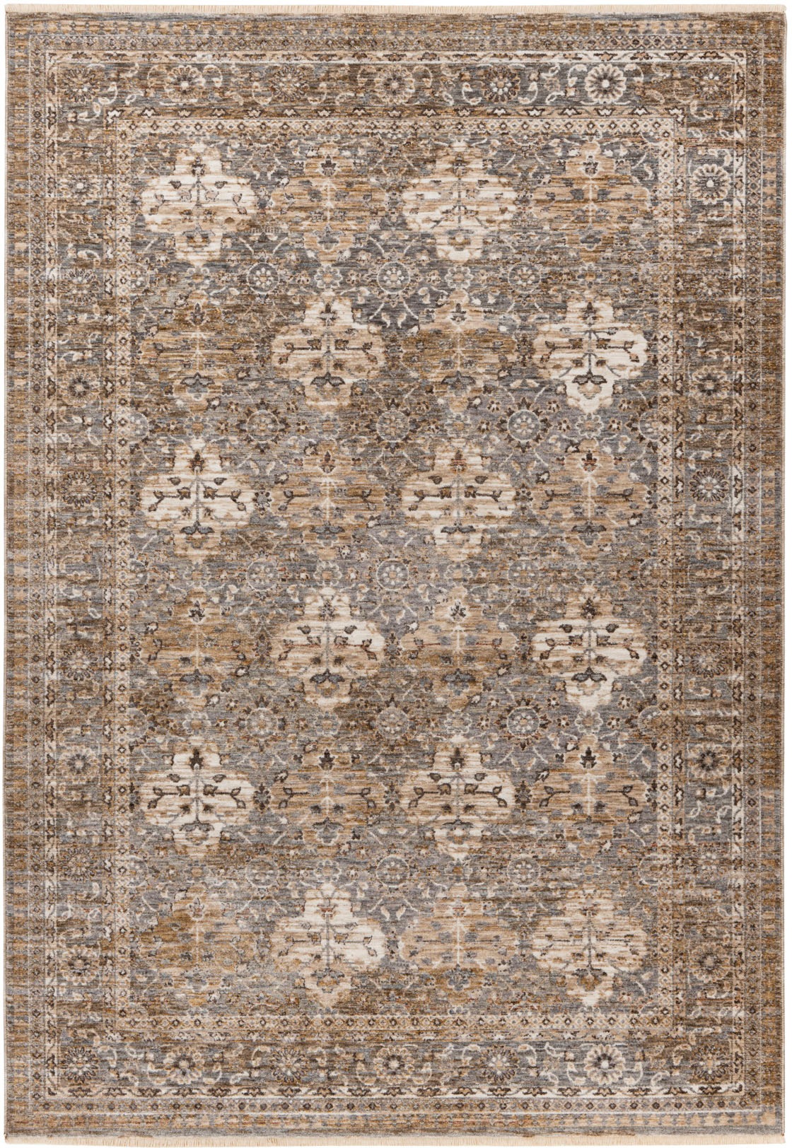 Obsession Teppich »My Laos 467« rechteckig 9 mm Höhe orientalisches Design, mit Fransen, Wohnzimmer, auch als Läufer