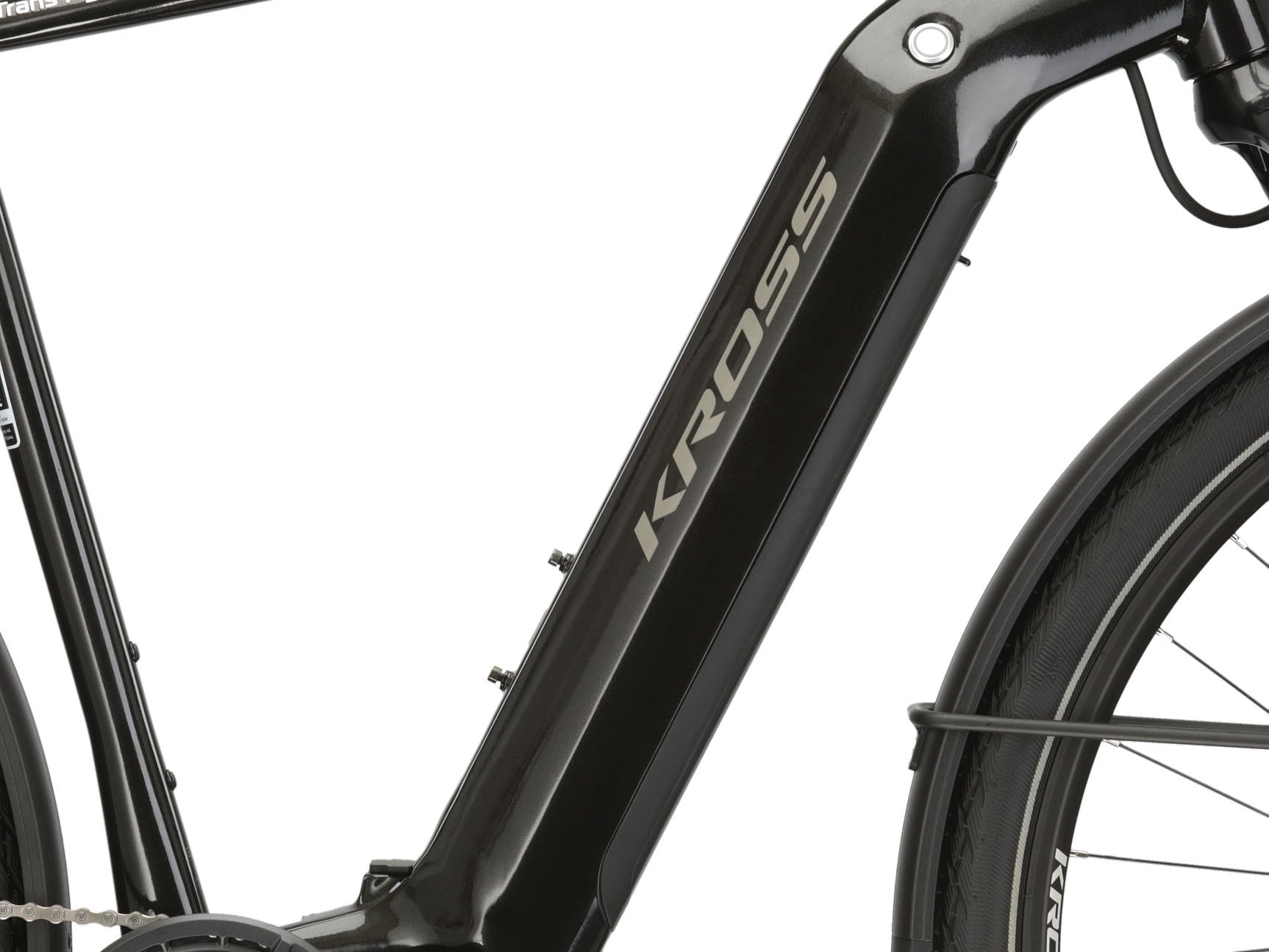 Kross E-Bike »E-Trekkingrad Trans Hybrid 6.0 28 Zoll schwarz«, 10 Gang, Shimano, DEORE XT T8000, Mittelmotor 250 W, Pedelec, Elektrofahrrad für Herren