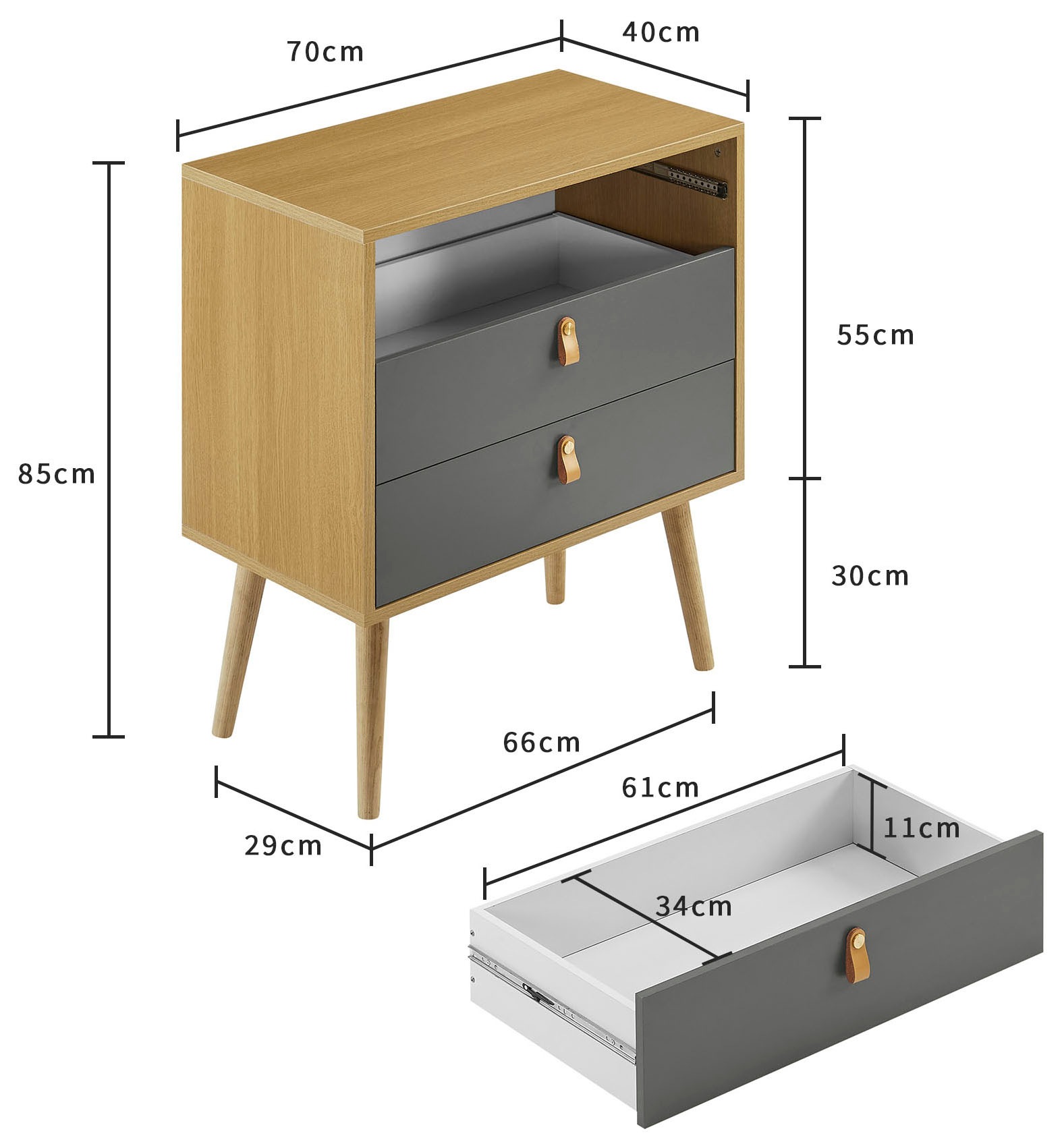 Leonique Kommode »Avril«